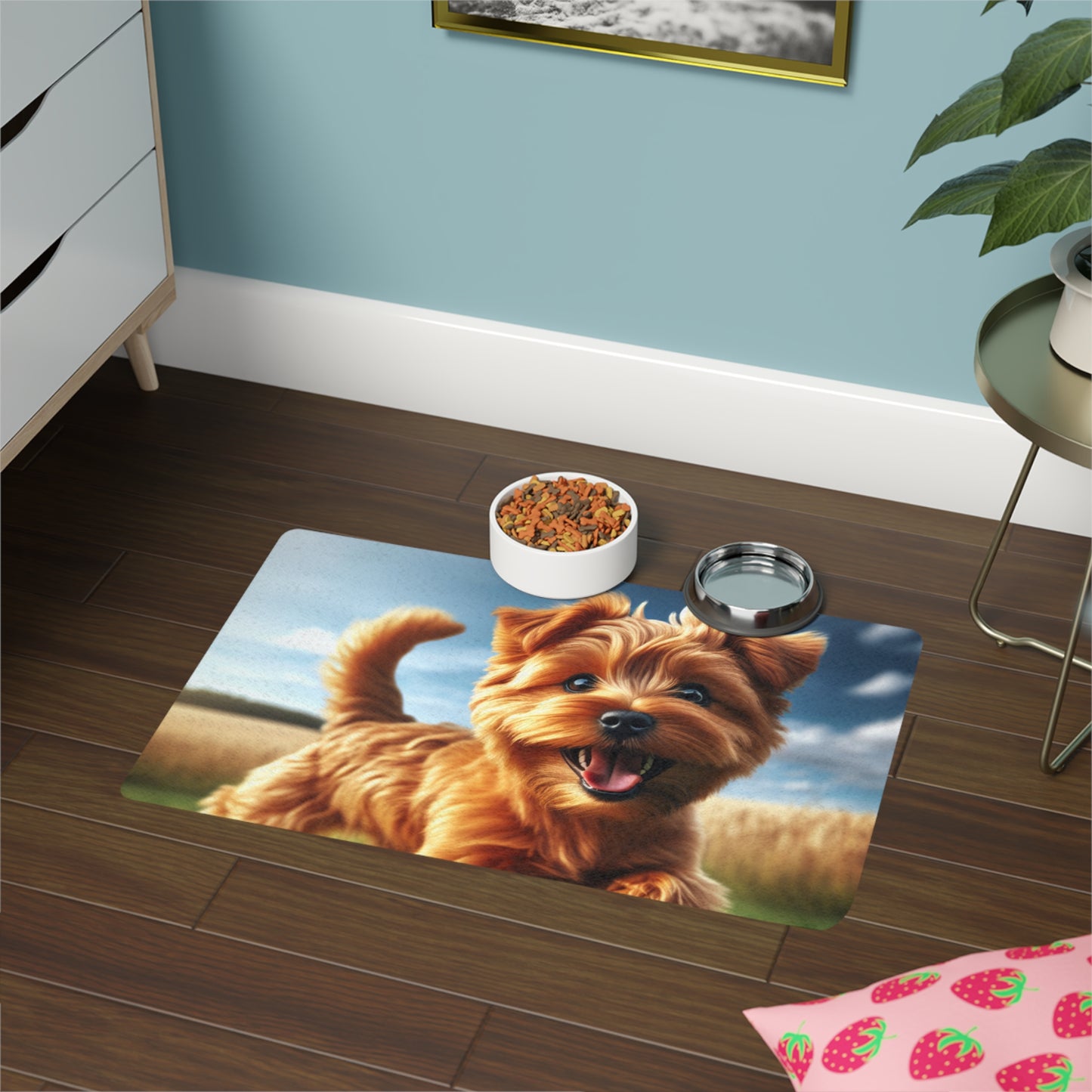 Pet Food Mat (12x18) - Norfolk Terrier