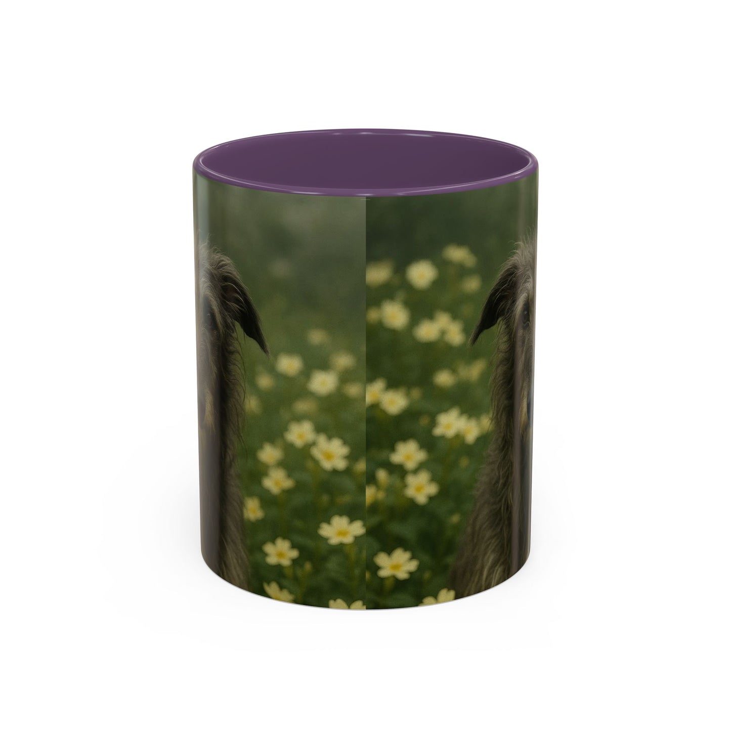Scottish Deerhound Accent Coffee Mug - Perfect Gift for Dog Lovers