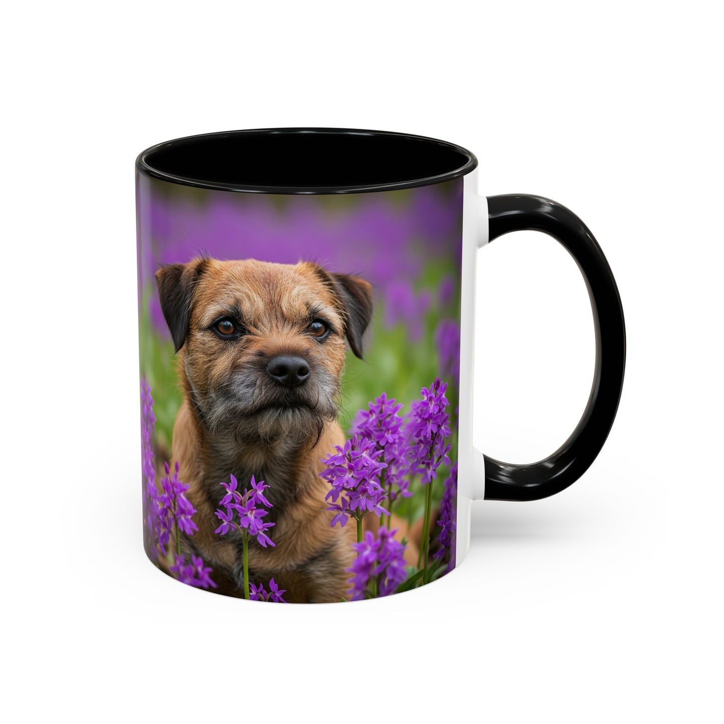 Border Terrier Accent Coffee Mug - Perfect Gift for Dog Lovers
