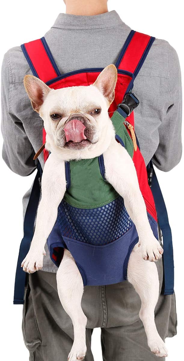 Mochila frontal para transportar perros y gatos