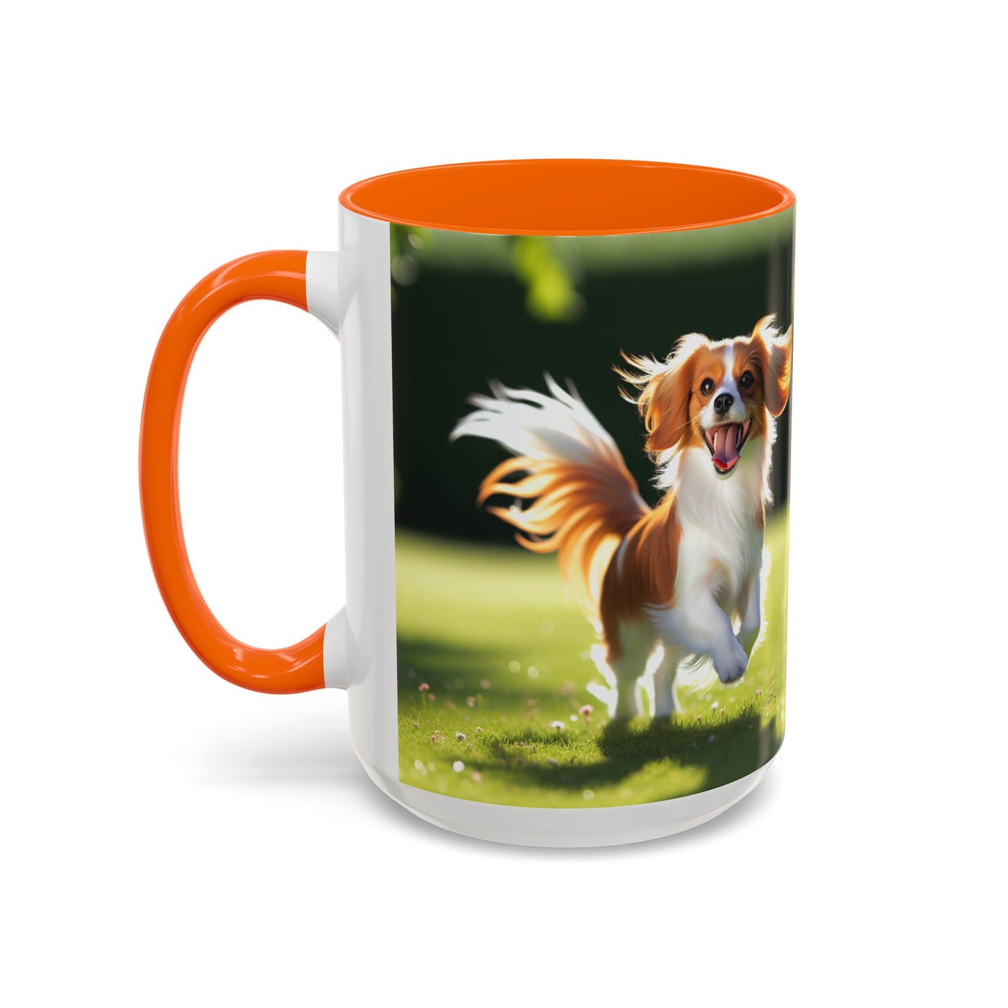 Nederlandse Kooikerhondje Accent Coffee Mug - Cadeau parfait pour les amoureux des chiens