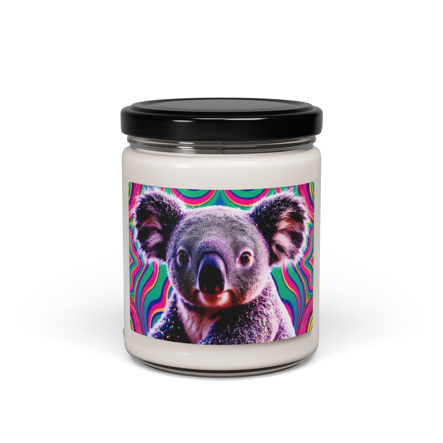 Psychedelic Koala- Scented Soy Candle, 9oz