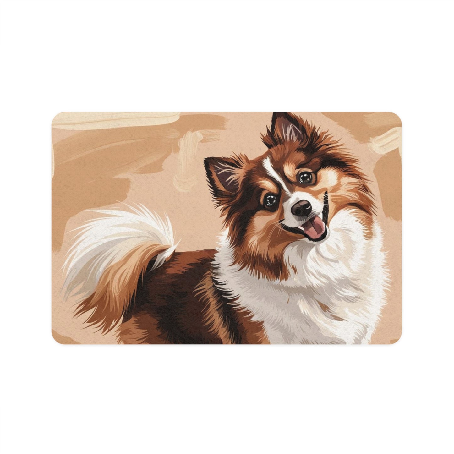 Pet Food Mat (12x18) - Keeshond