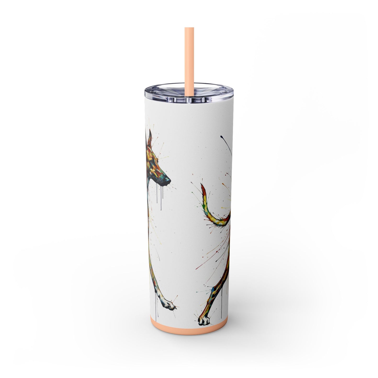 Azawakh Tumbler with Straw, 20oz