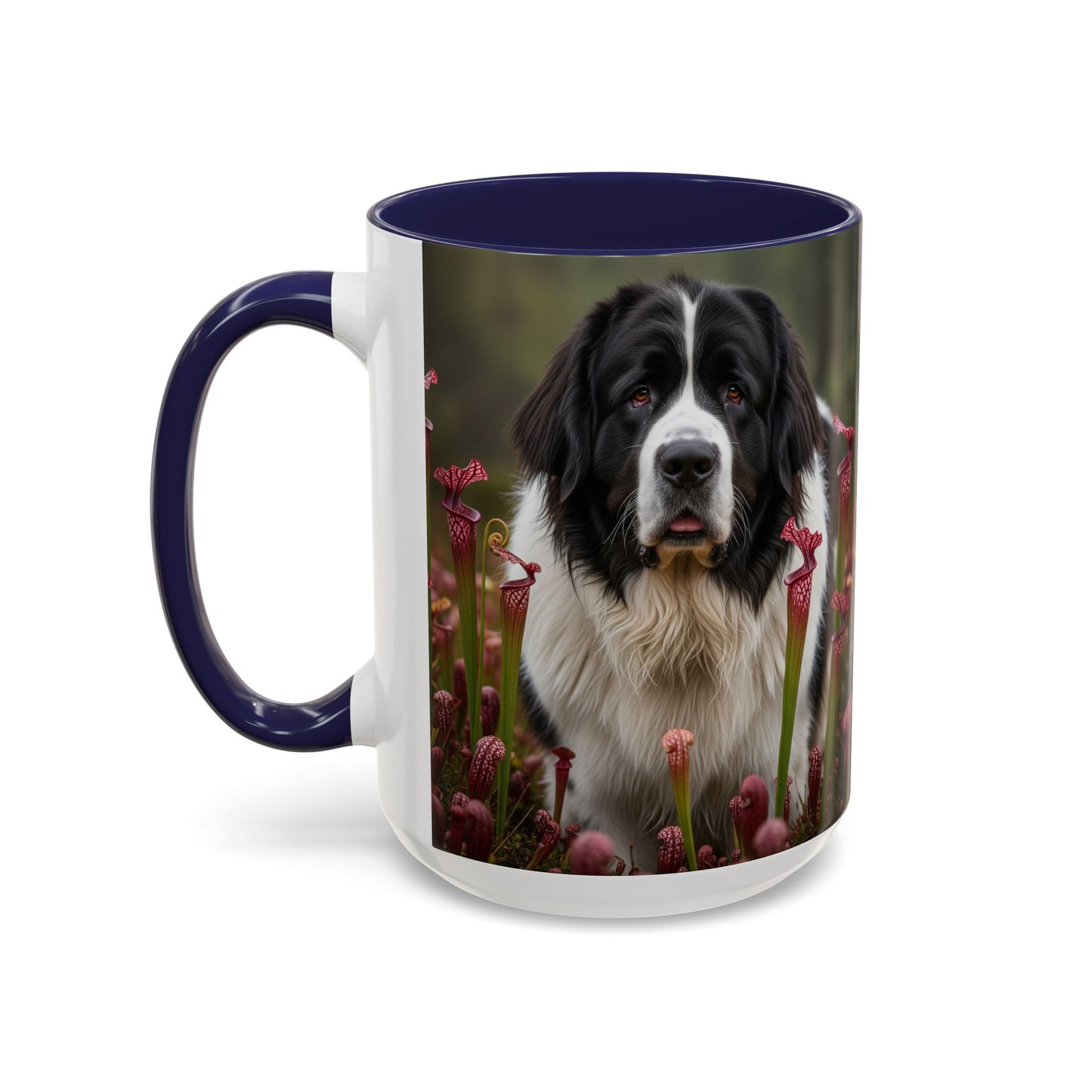 Taza de café con detalles de Landseer: el regalo perfecto para los amantes de los perros