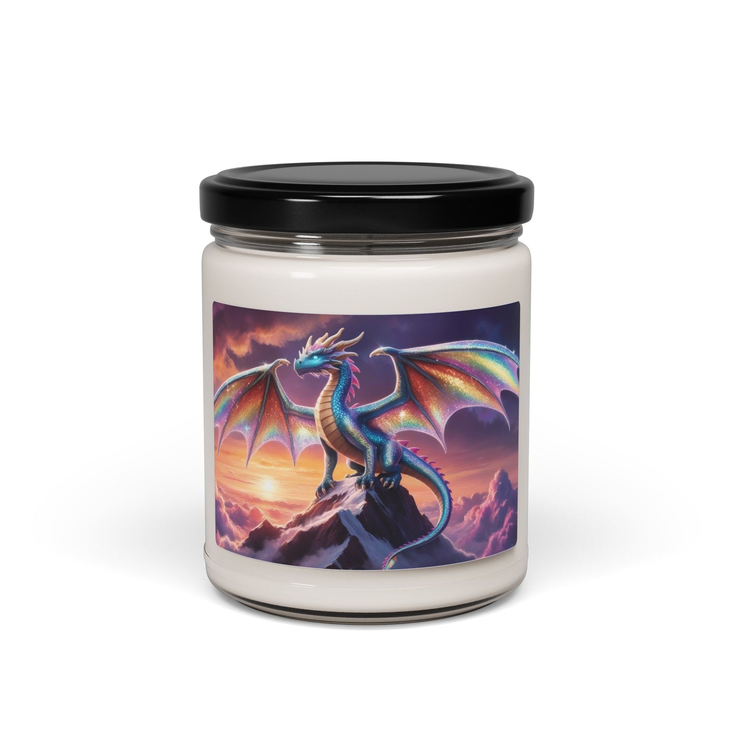 Rainbow Dragon- Scented Soy Candle, 9oz