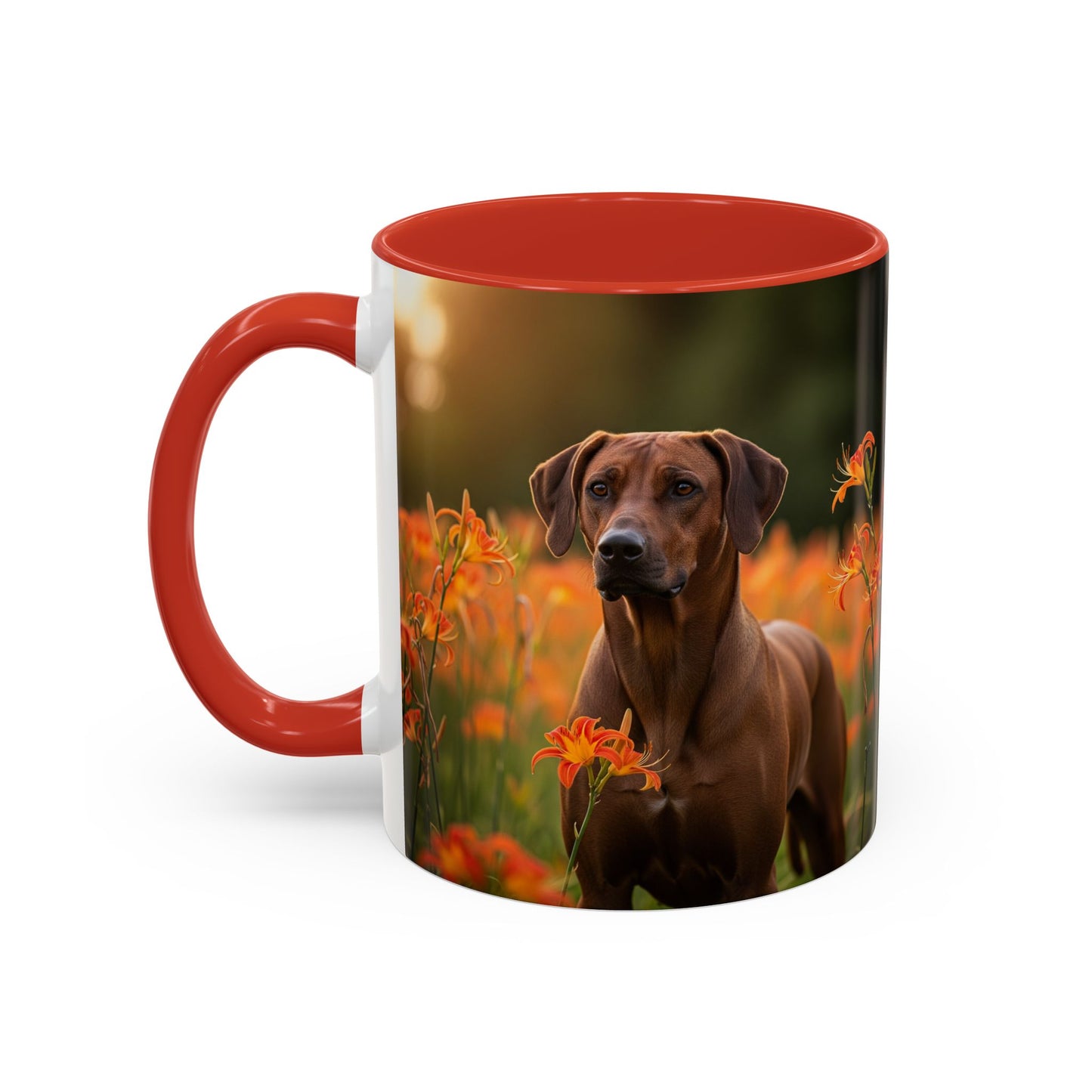 Taza de café con diseño de Rhodesian Ridgeback: el regalo perfecto para los amantes de los perros.