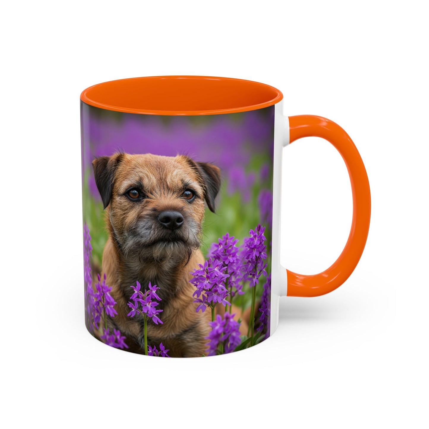 Border Terrier Accent Coffee Mug - Perfect Gift for Dog Lovers