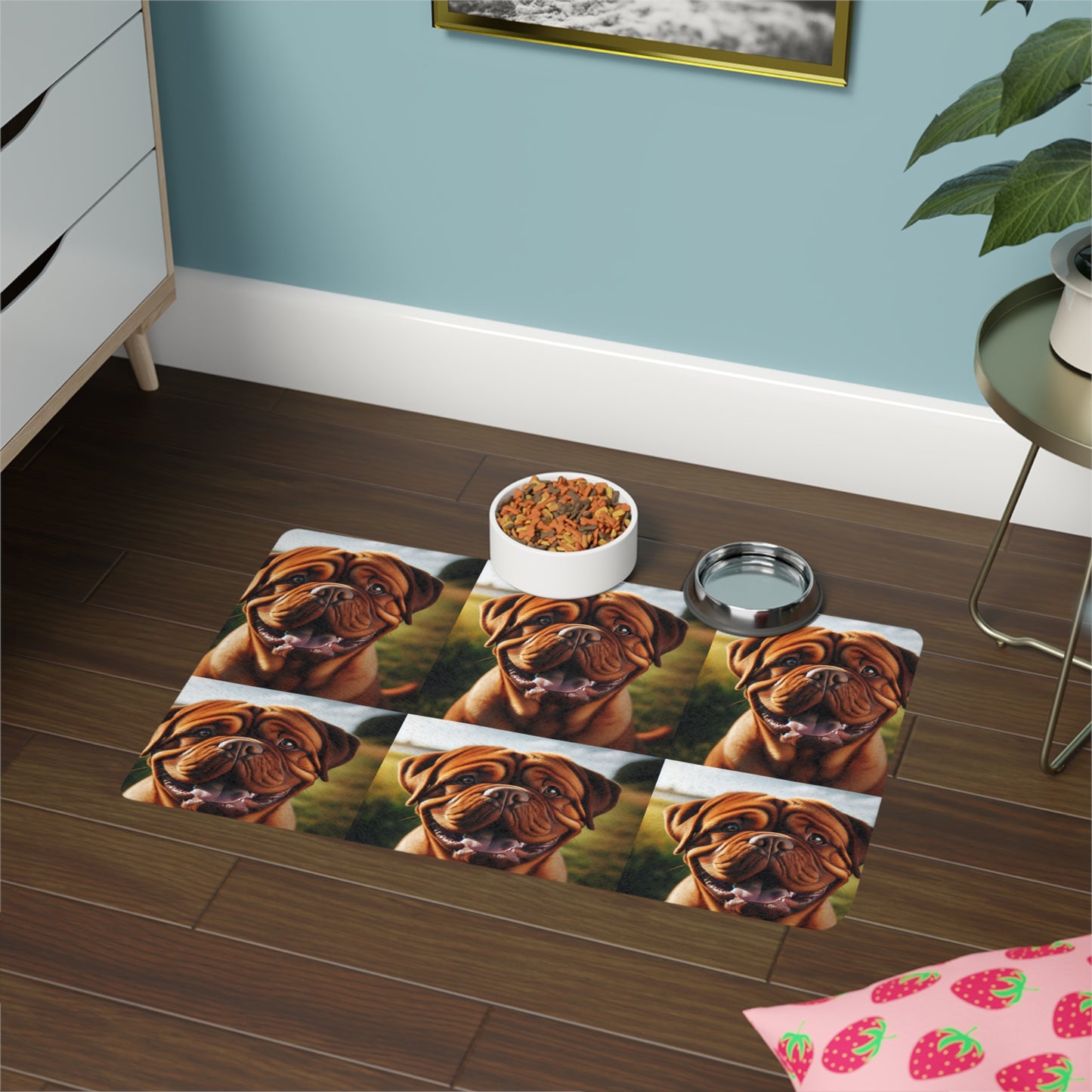 Pet Food Mat (12x18) - Dogue de Bordeaux