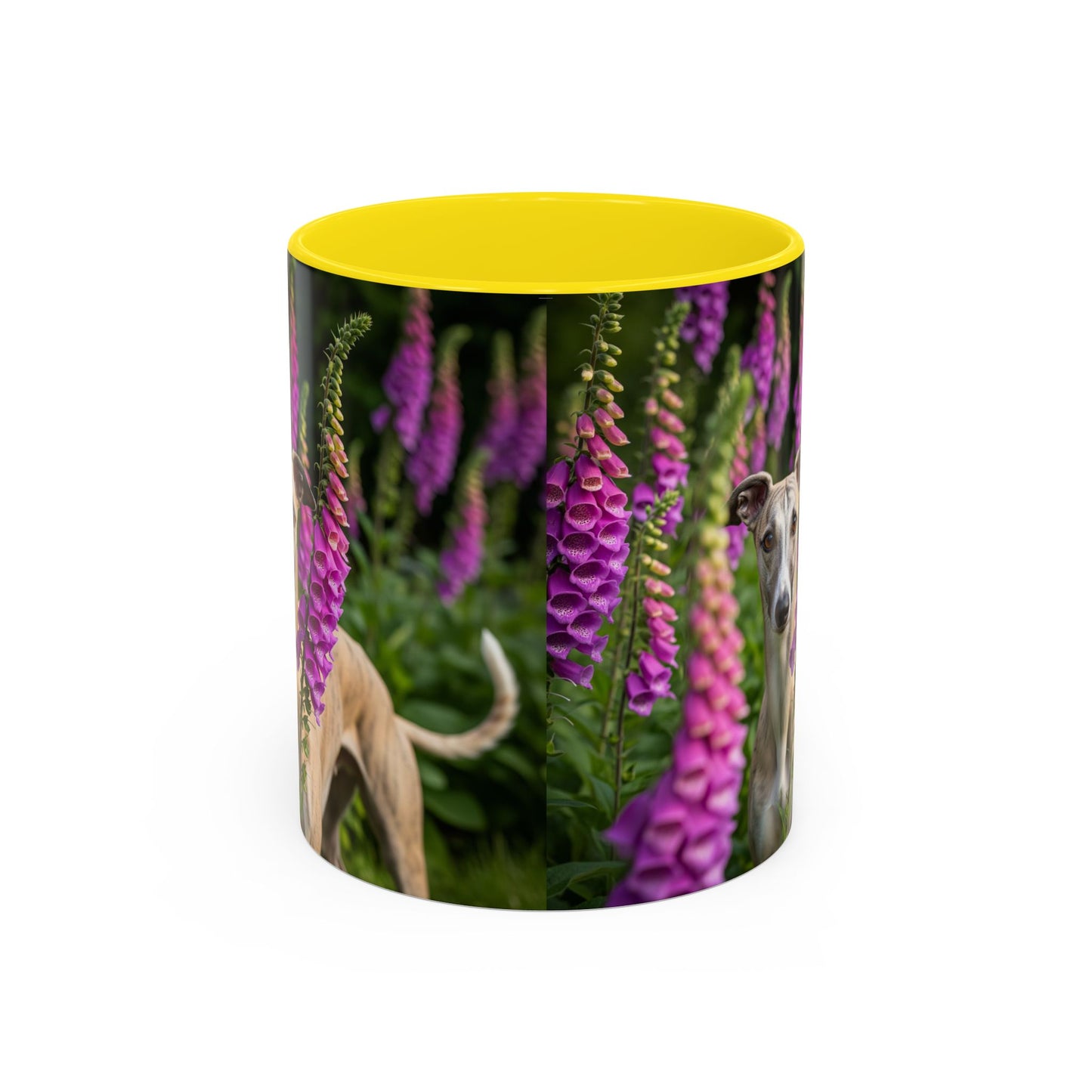 Whippet Accent Coffee Mug - Perfect Gift for Dog Lovers
