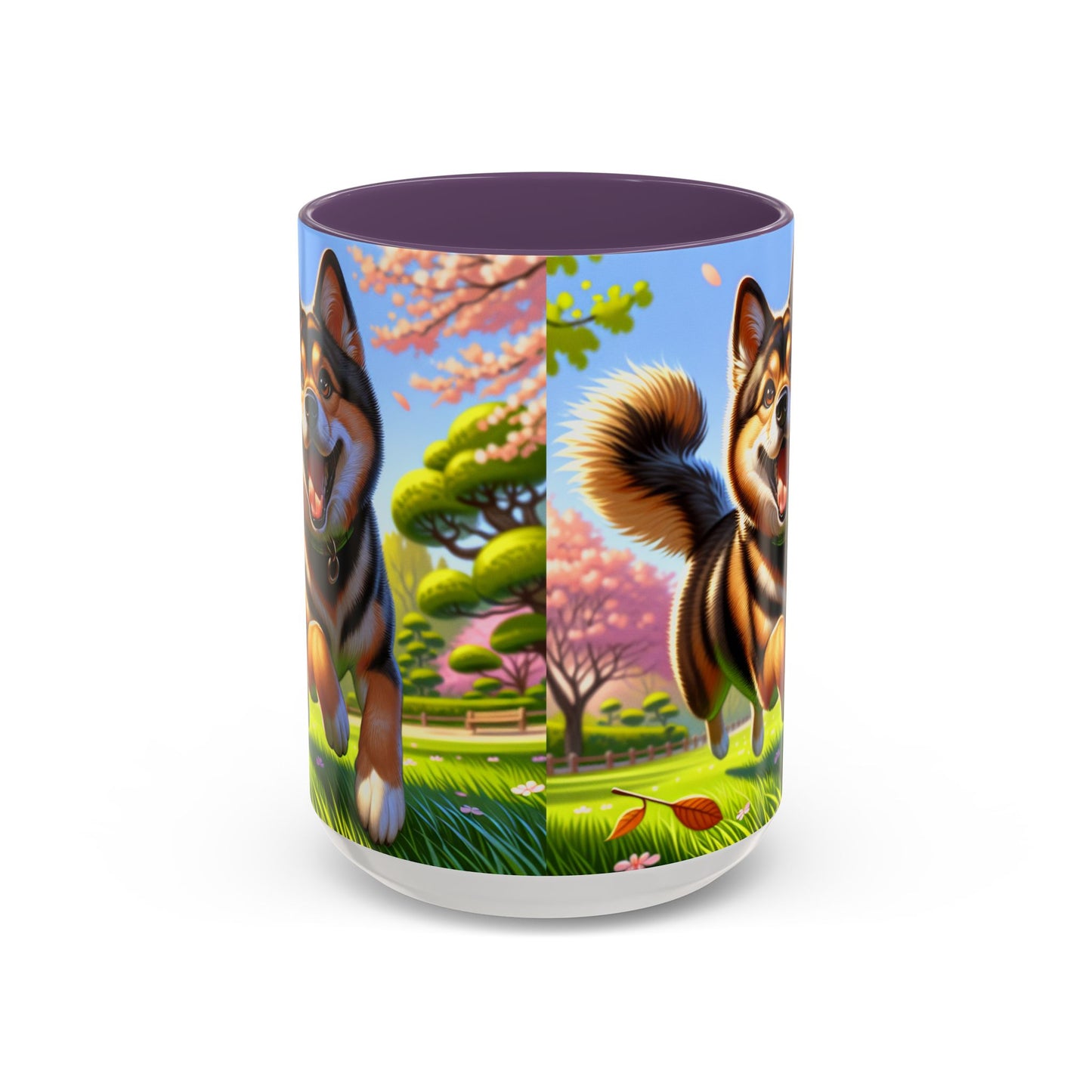 Taza de café con detalles de Shikoku: el regalo perfecto para los amantes de los perros