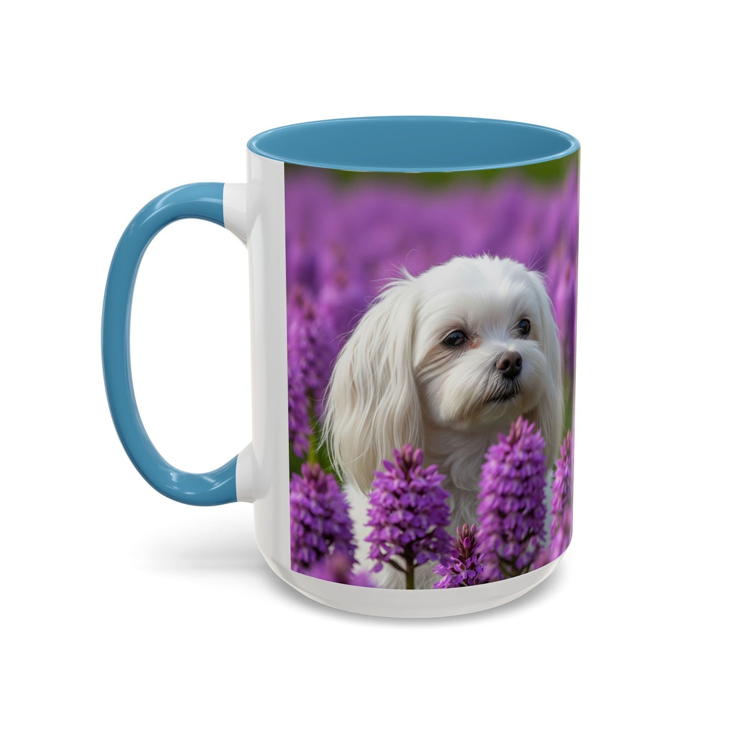 Mug à café à motif maltais - Cadeau idéal pour les amoureux des chiens