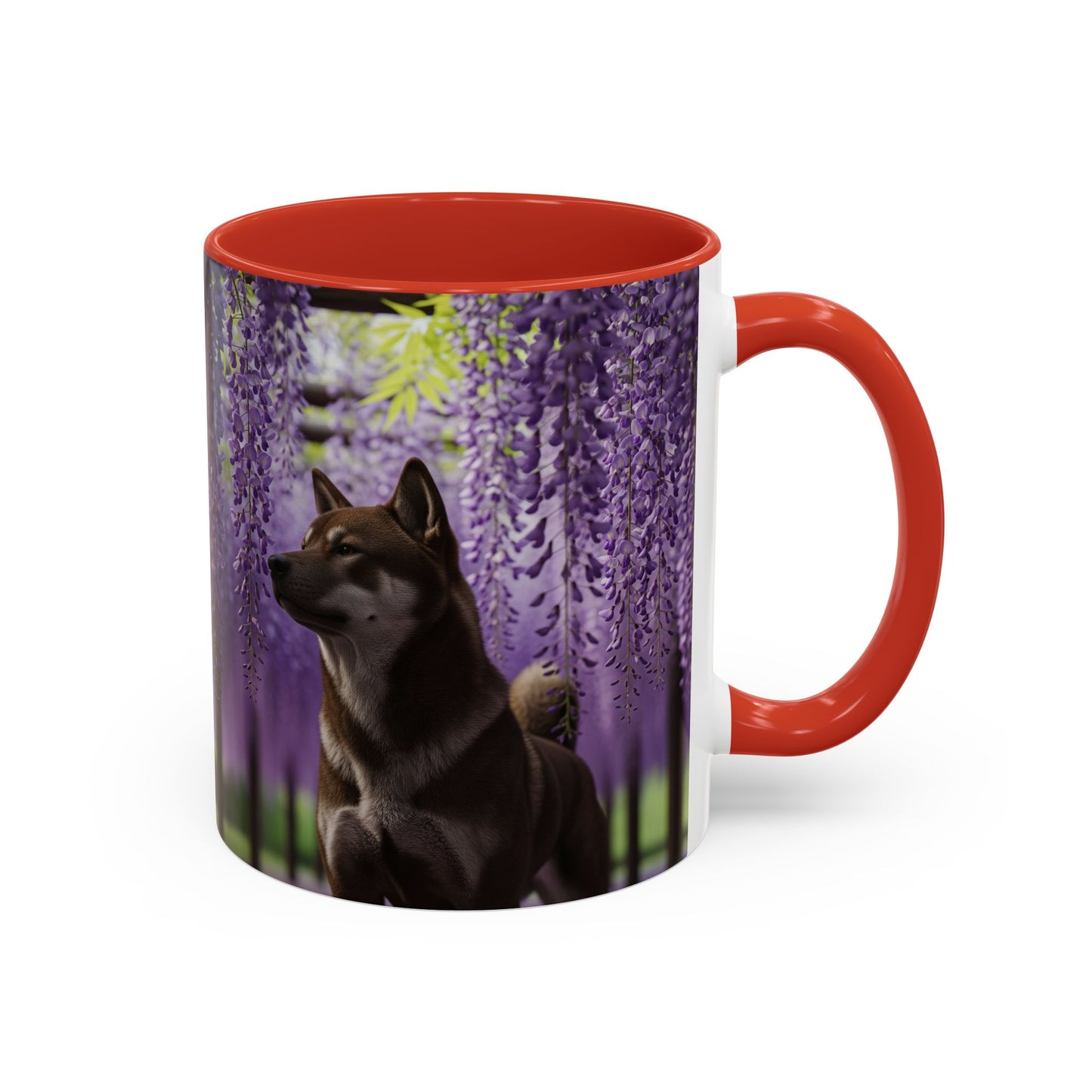 Mug à café Shikoku Accent - Cadeau idéal pour les amoureux des chiens