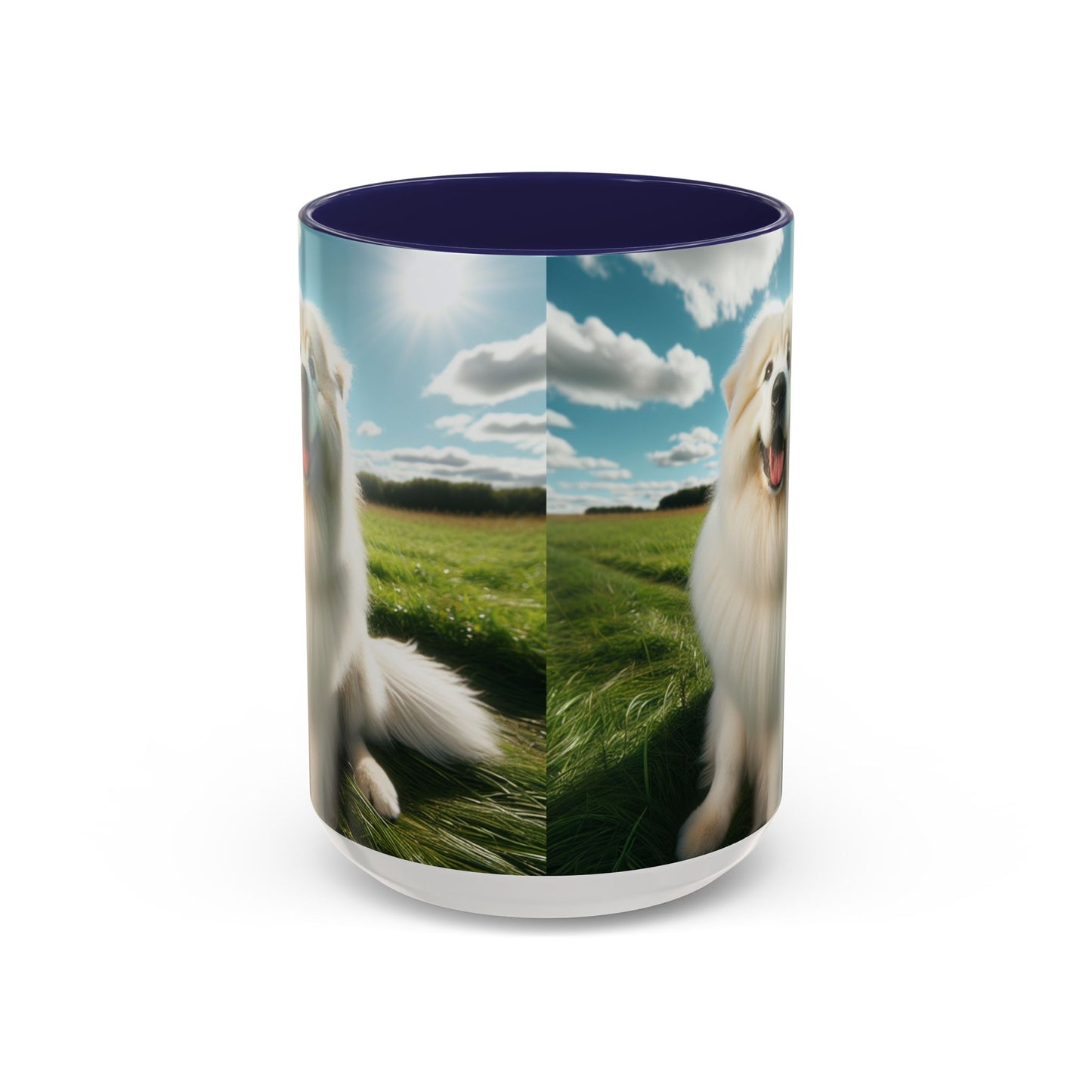 Mug à café à motif de berger de Maremme - Le cadeau idéal pour les amoureux des chiens