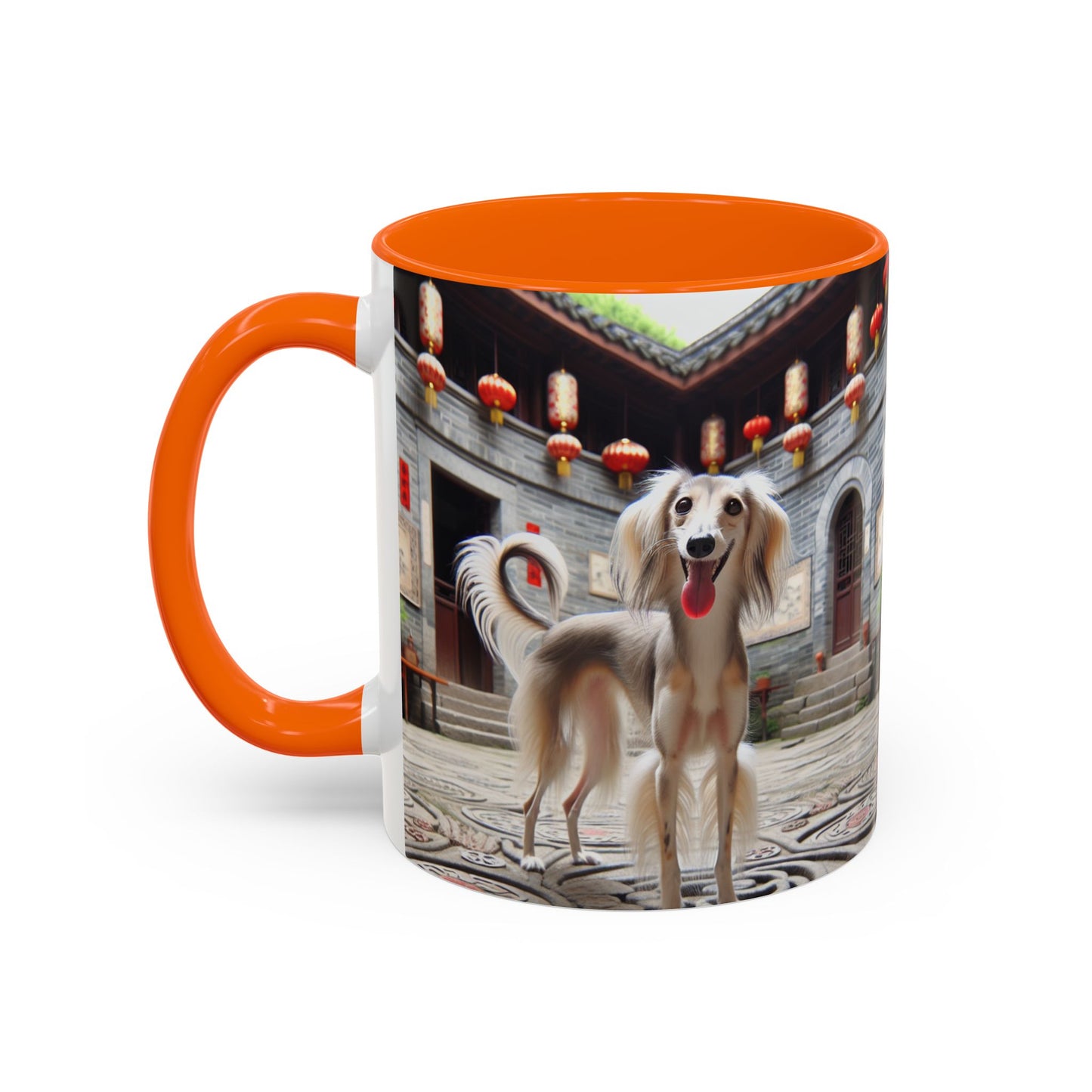 Chinese Saluki Accent Coffee Mug - Perfect Gift for Dog Lovers