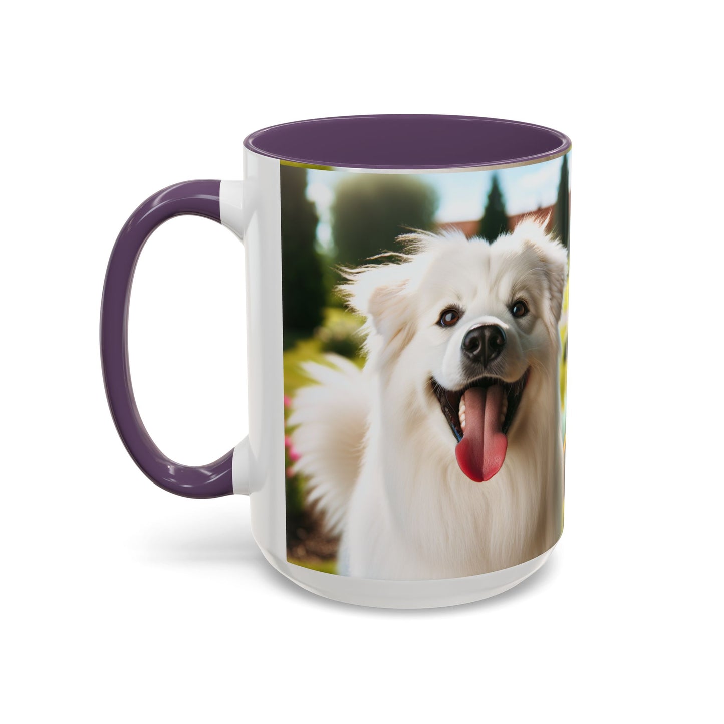Taza de café con acento Slovensky Cuvac: el regalo perfecto para los amantes de los perros