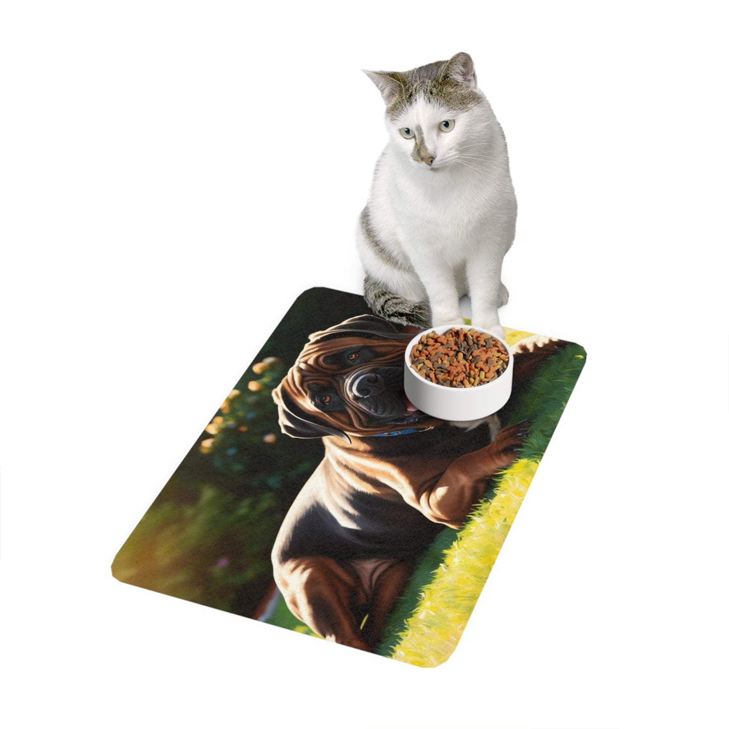 Pet Food Mat (12x18) - Neapolitan Mastiff