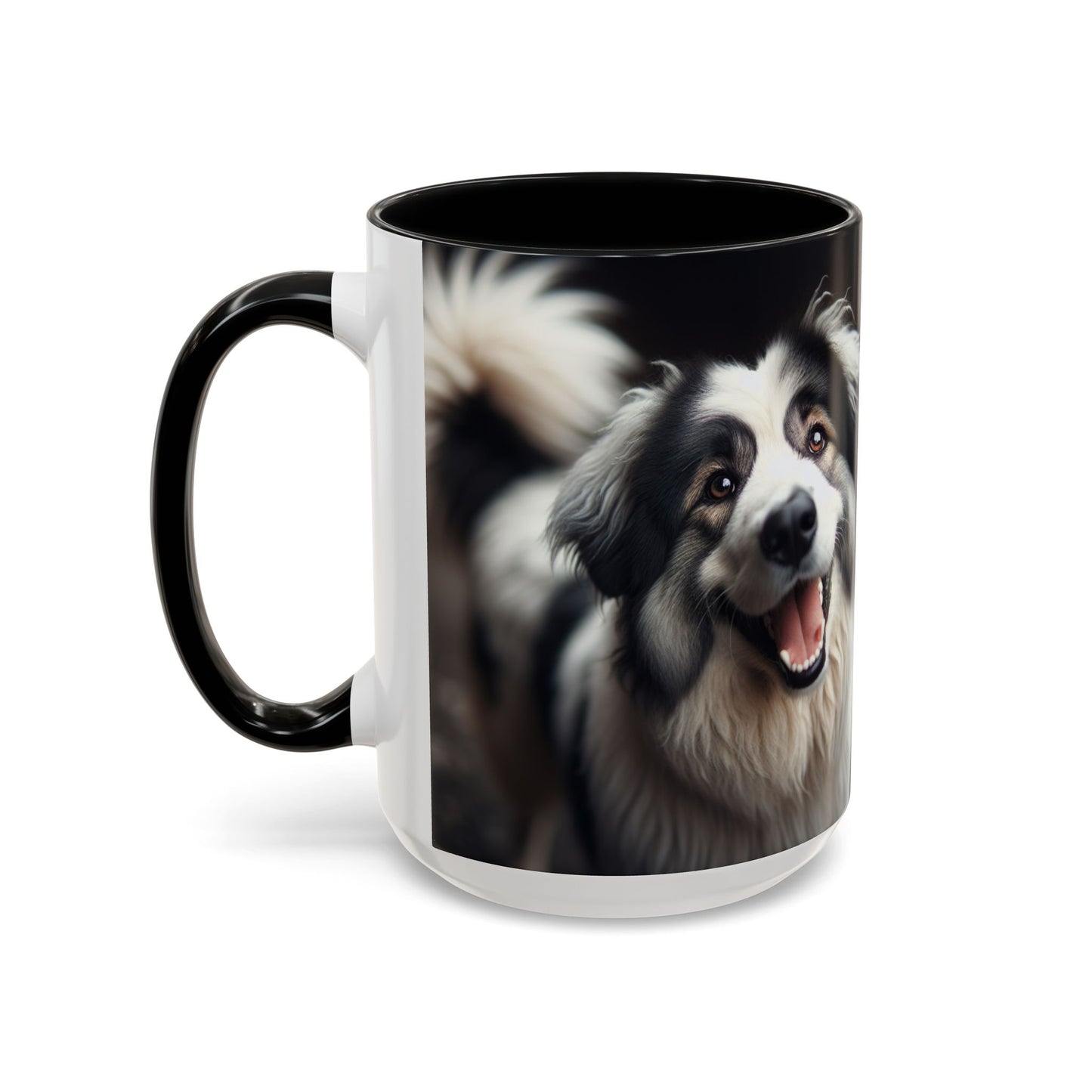 Mug à café avec motif de berger roumain Mioritic - Cadeau idéal pour les amoureux des chiens