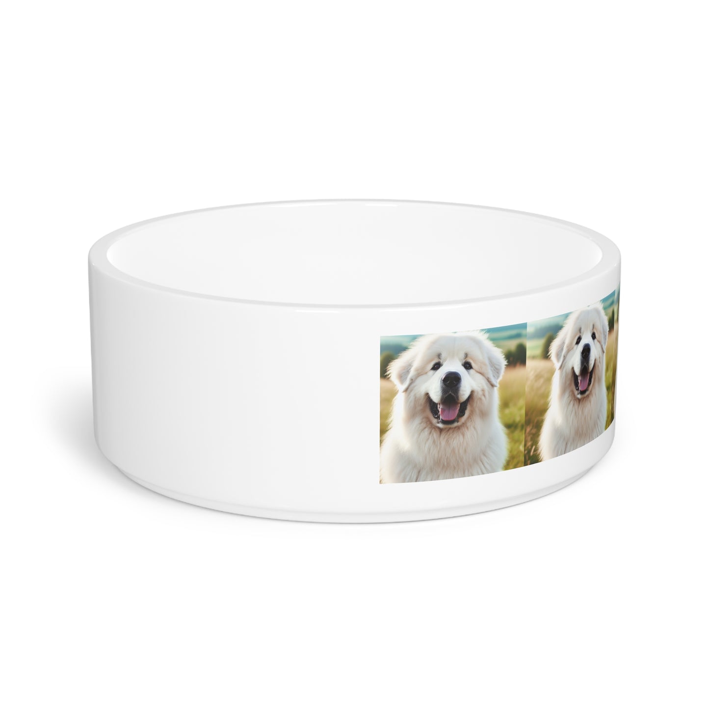 Ceramic Pet Bowl – 16 oz Dog Feeding Bowl