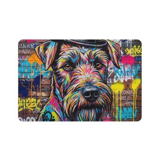 Pet Food Mat (12x18) - Teddy Roosevelt Terrier