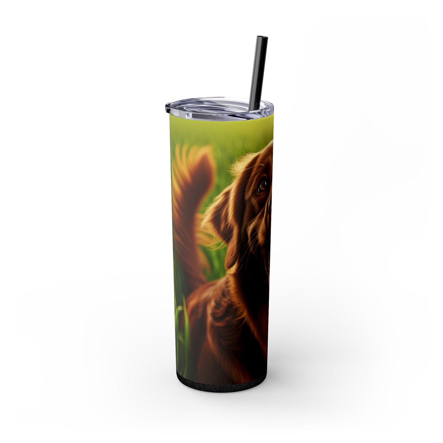 Gobelet isotherme Chesapeake Bay Retriever avec paille, 590 ml