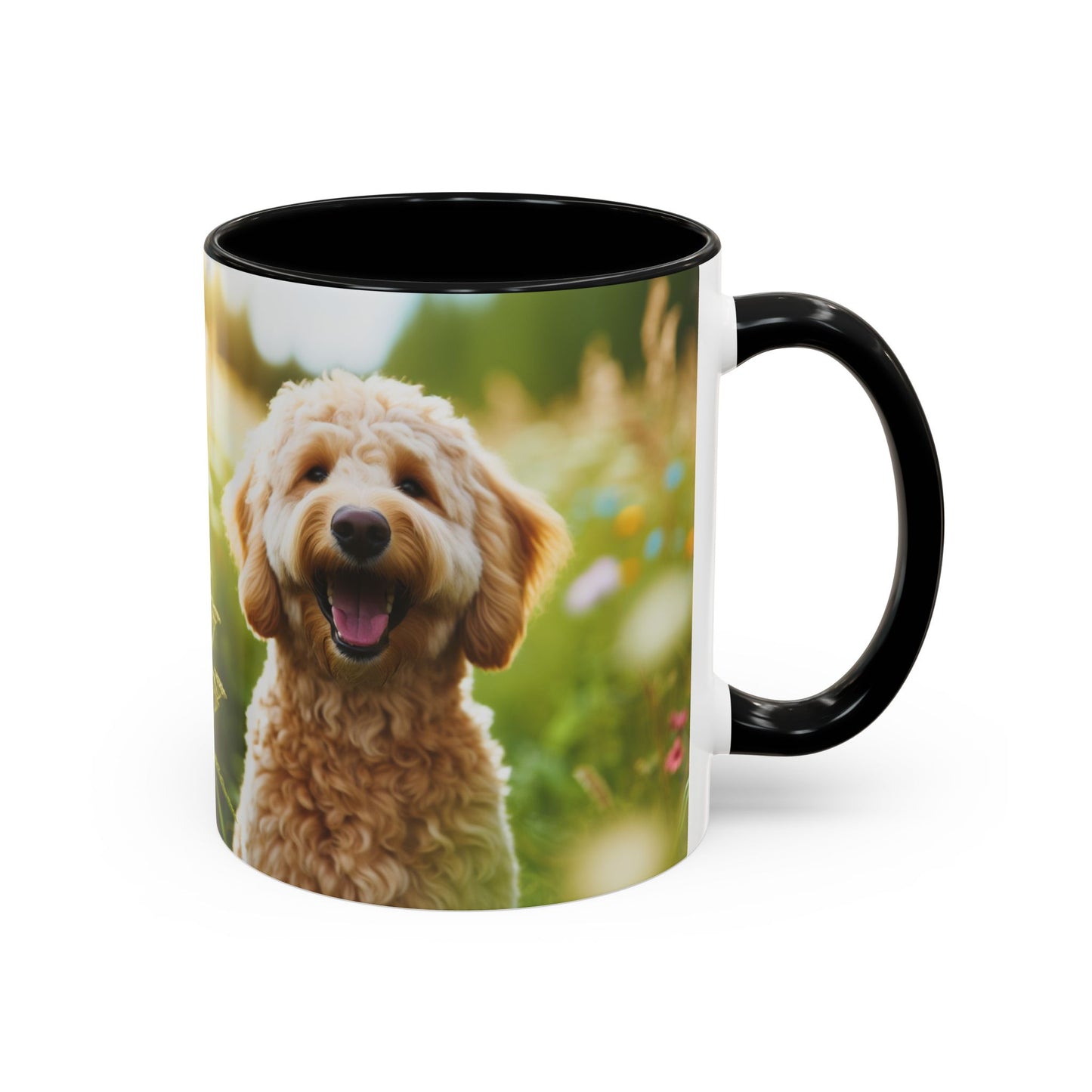 Mug à café Labradoodle Accent - Le cadeau idéal pour les amoureux des chiens