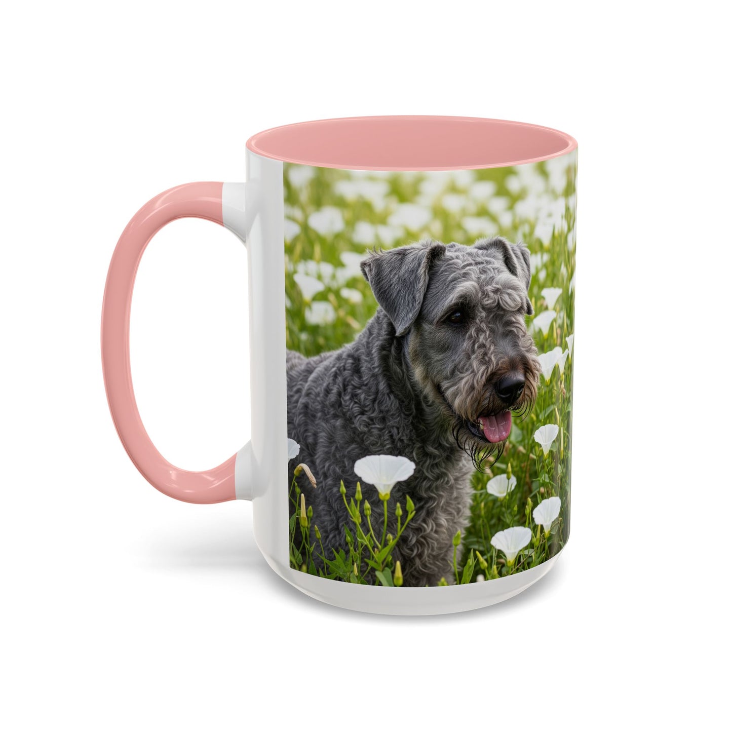 Taza de café con diseño de Kerry Blue Terrier: el regalo perfecto para los amantes de los perros.