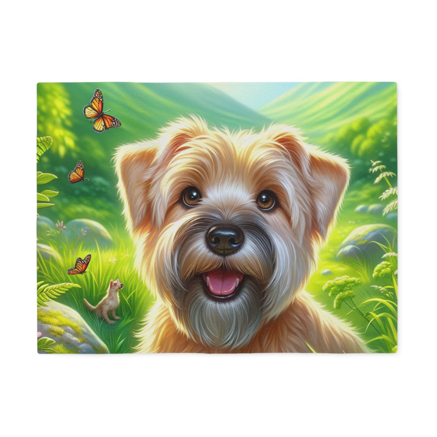 Glen of Imaal Terrier Sweatshirt Blanket