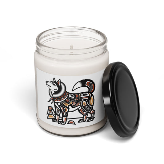 Siberian Husky- Scented Soy Candle, 9oz