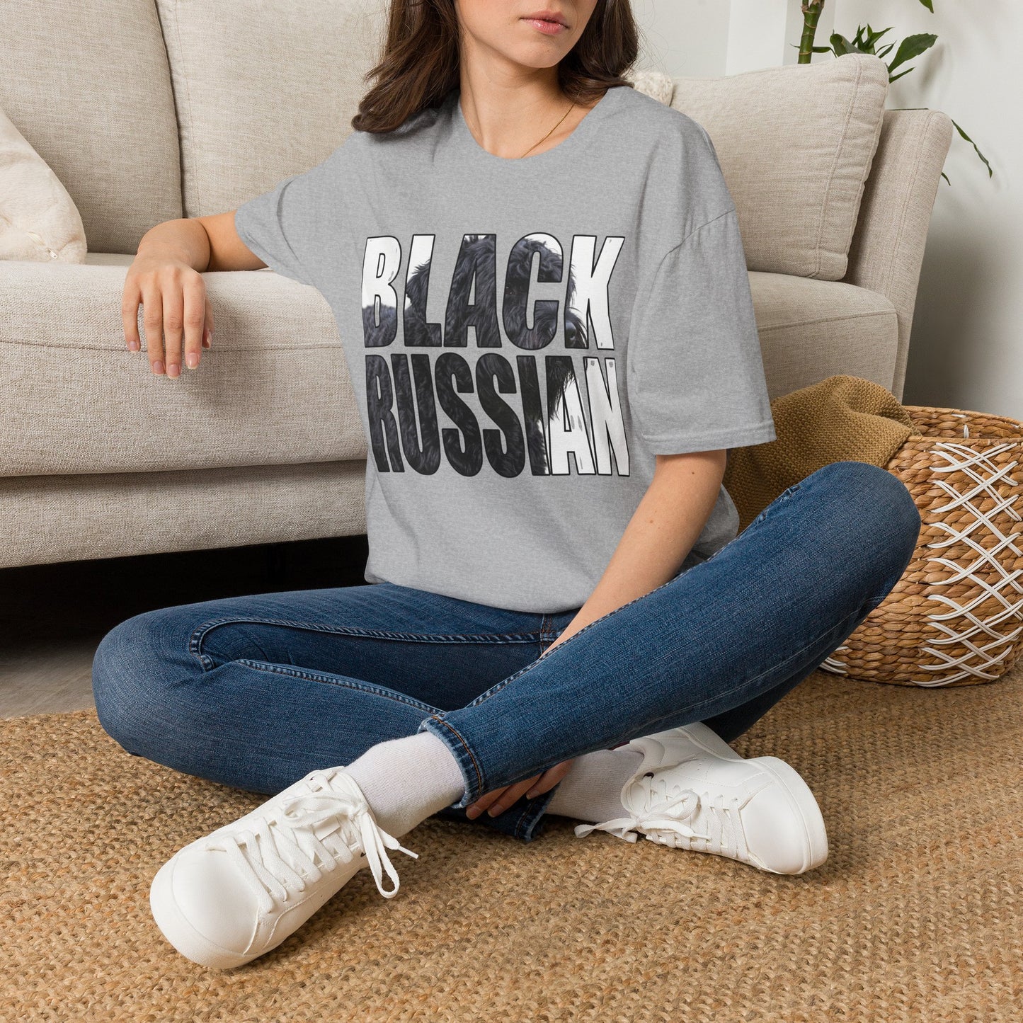 Black Russian Terrier Tee Shirt