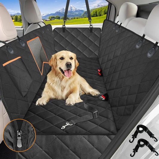 Housse imperméable pour chien pour siège arrière