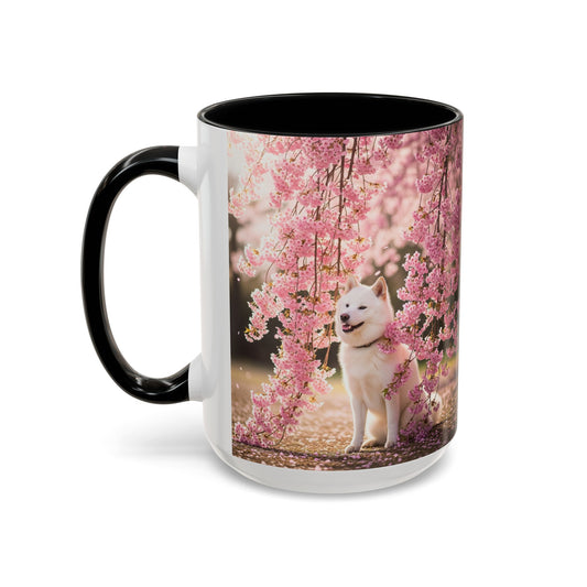 Hokkaido Accent Coffee Mug - Perfect Gift for Dog Lovers