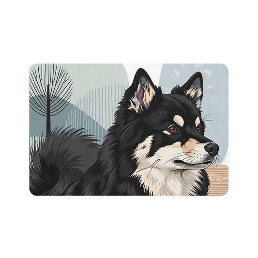 Pet Food Mat (12x18) - Swedish Lapphund