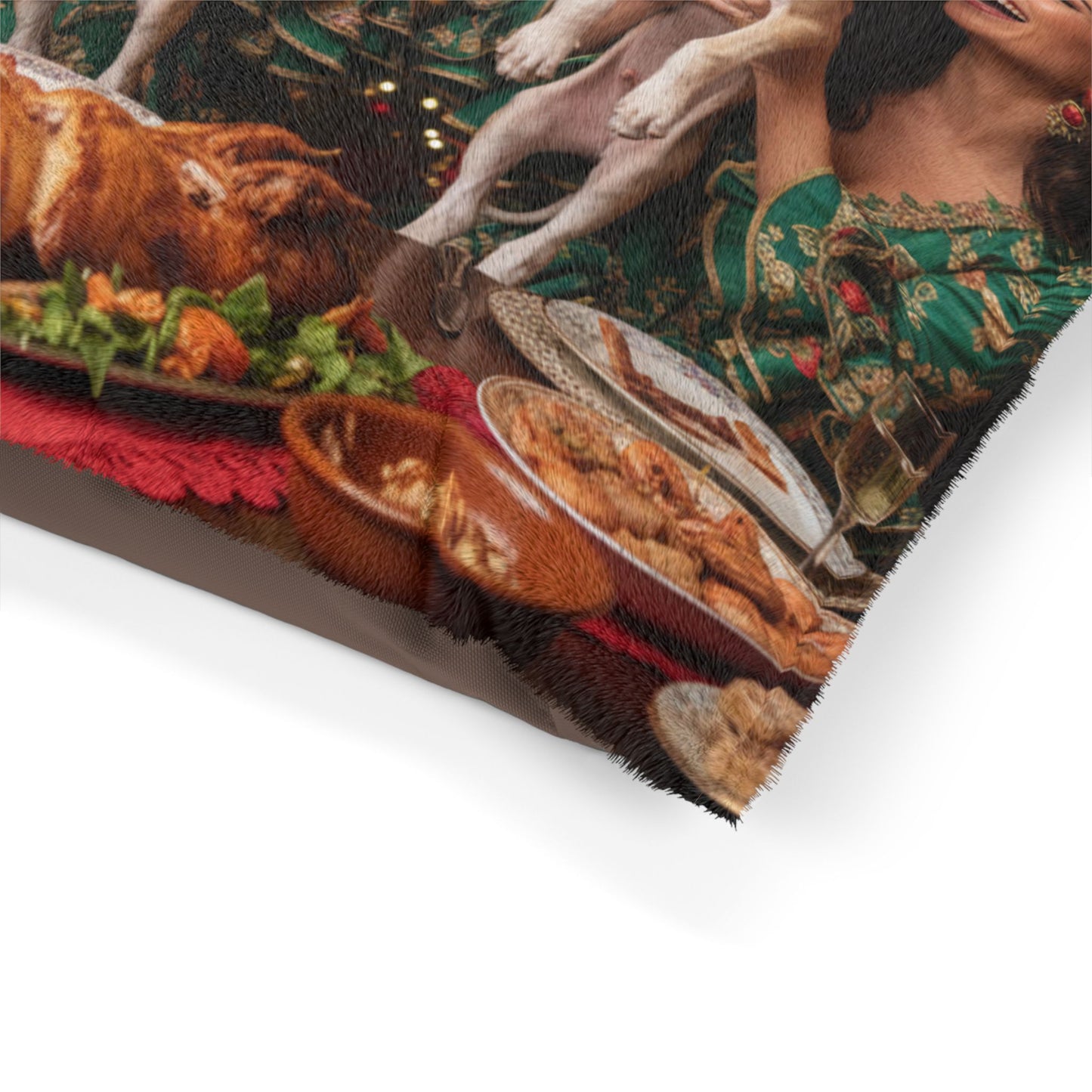 Spanish Holiday Feast Pet Bed