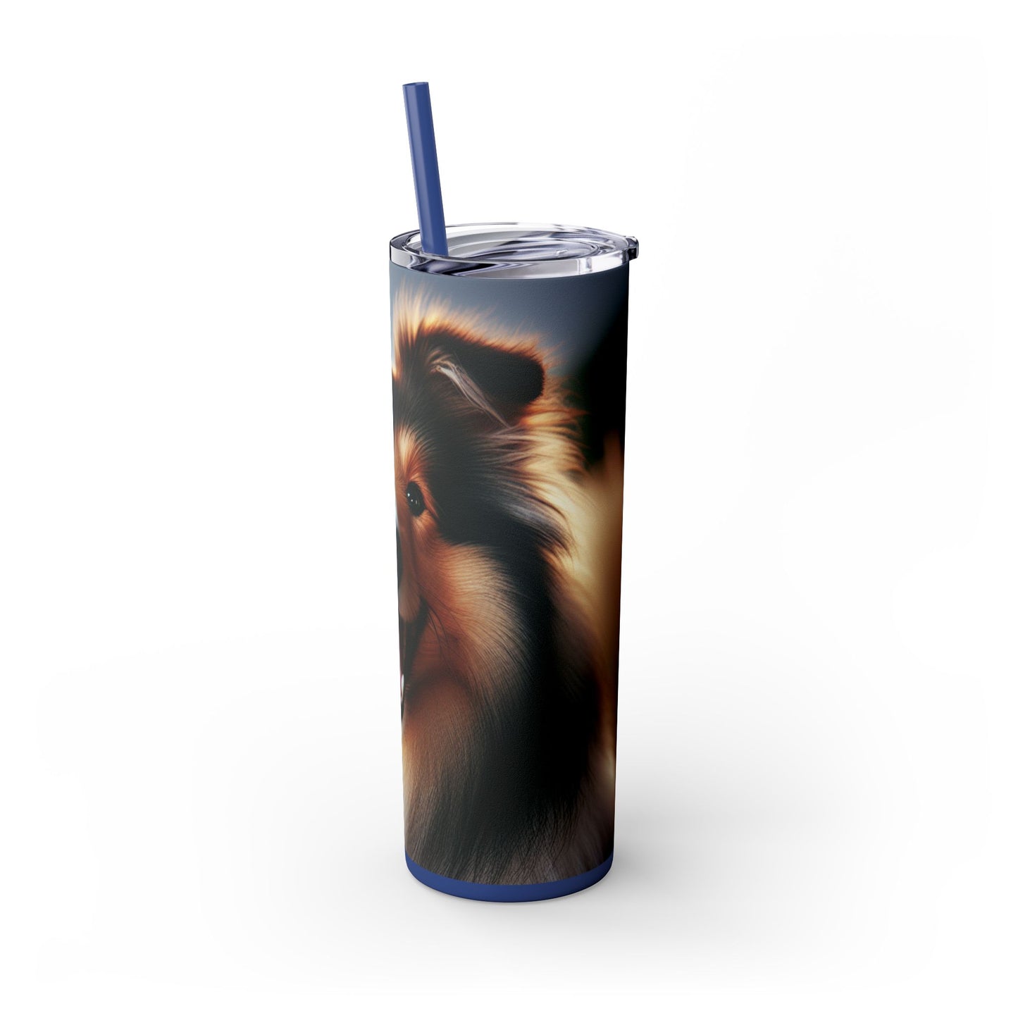 Vaso Collie con pajita, 20 oz