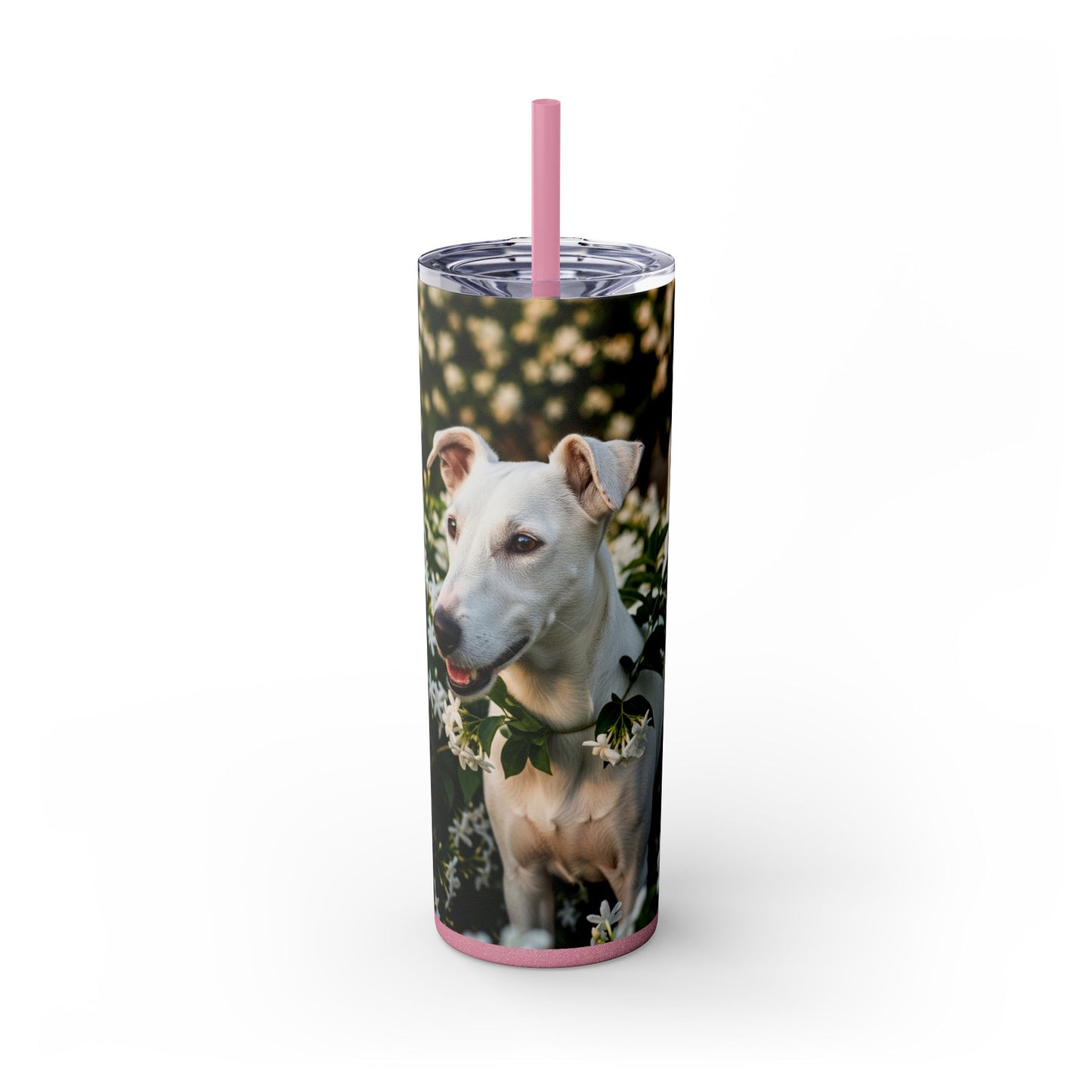 Gull Terrier Tumbler with Straw, 20oz