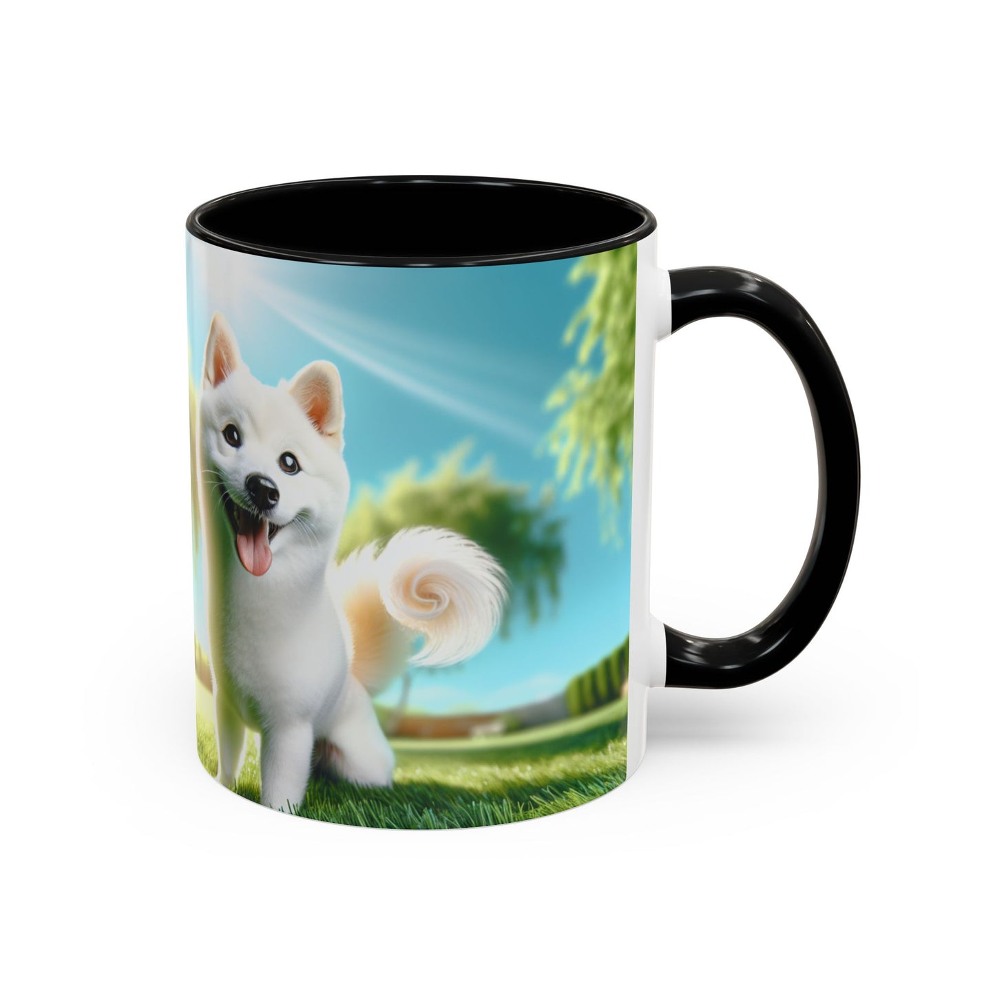 Mug Kishu Ken Accent Coffee - Cadeau idéal pour les amoureux des chiens