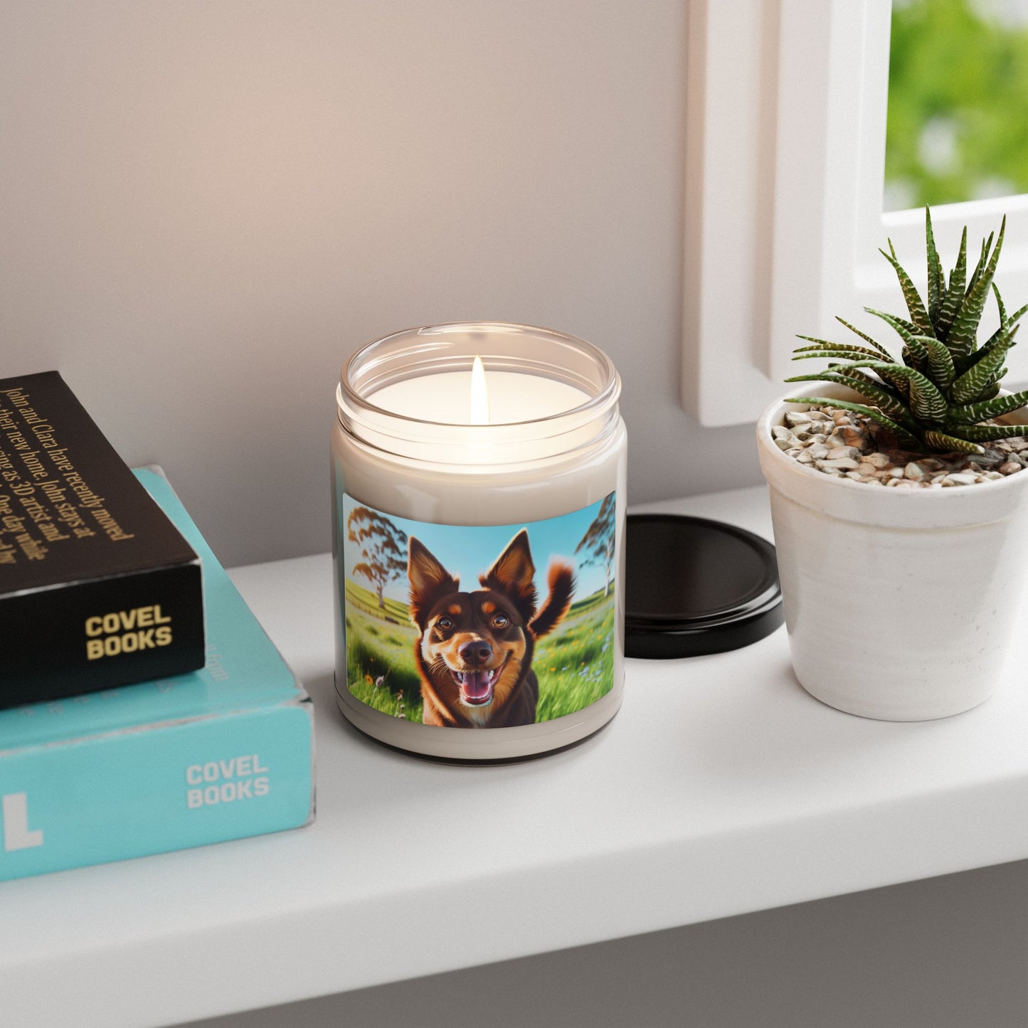 Australian Kelpie- Scented Soy Candle, 9oz