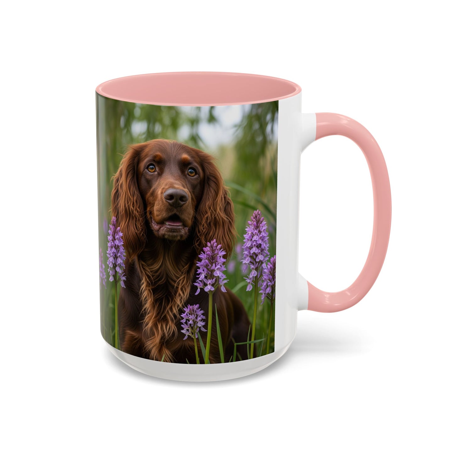 Mug à café à motif épagneul Pont-Audemer - Cadeau idéal pour les amoureux des chiens