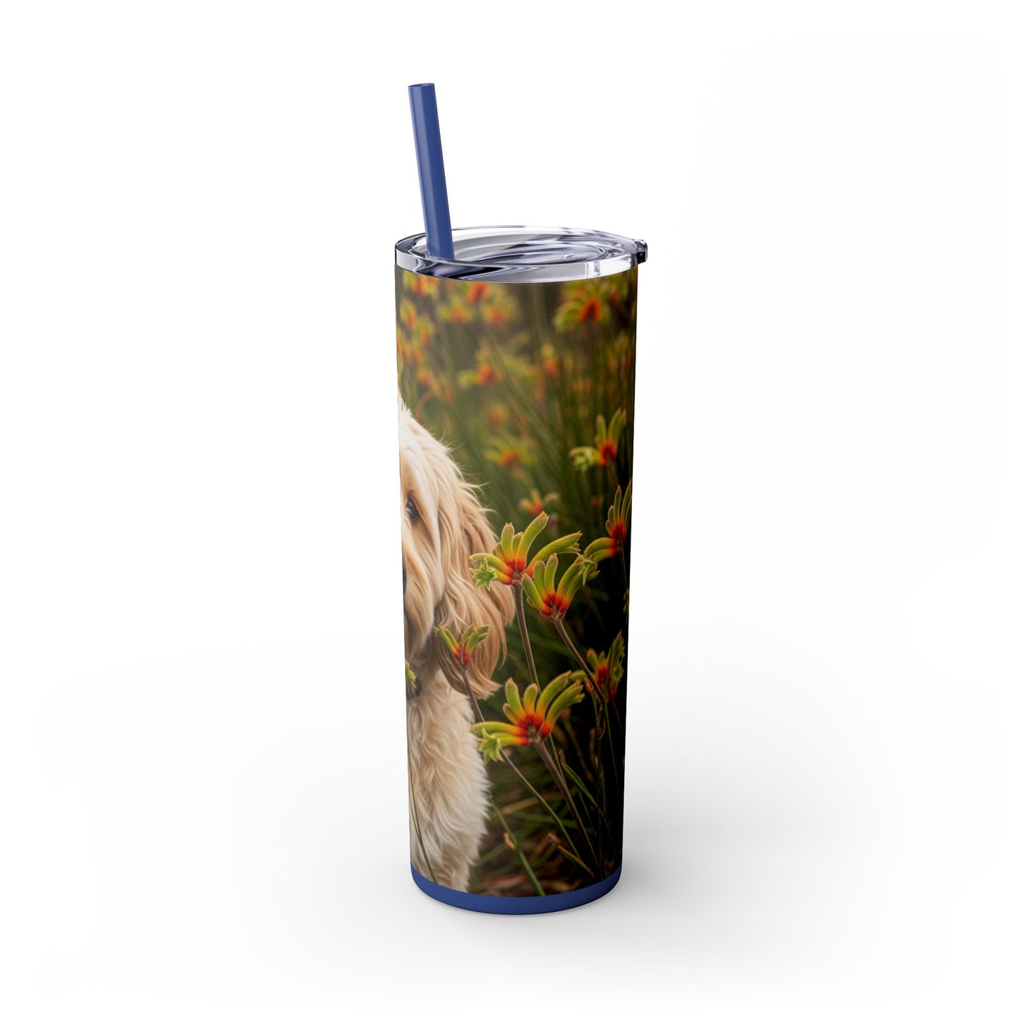 Vaso Cavoodle con pajita, 20 oz
