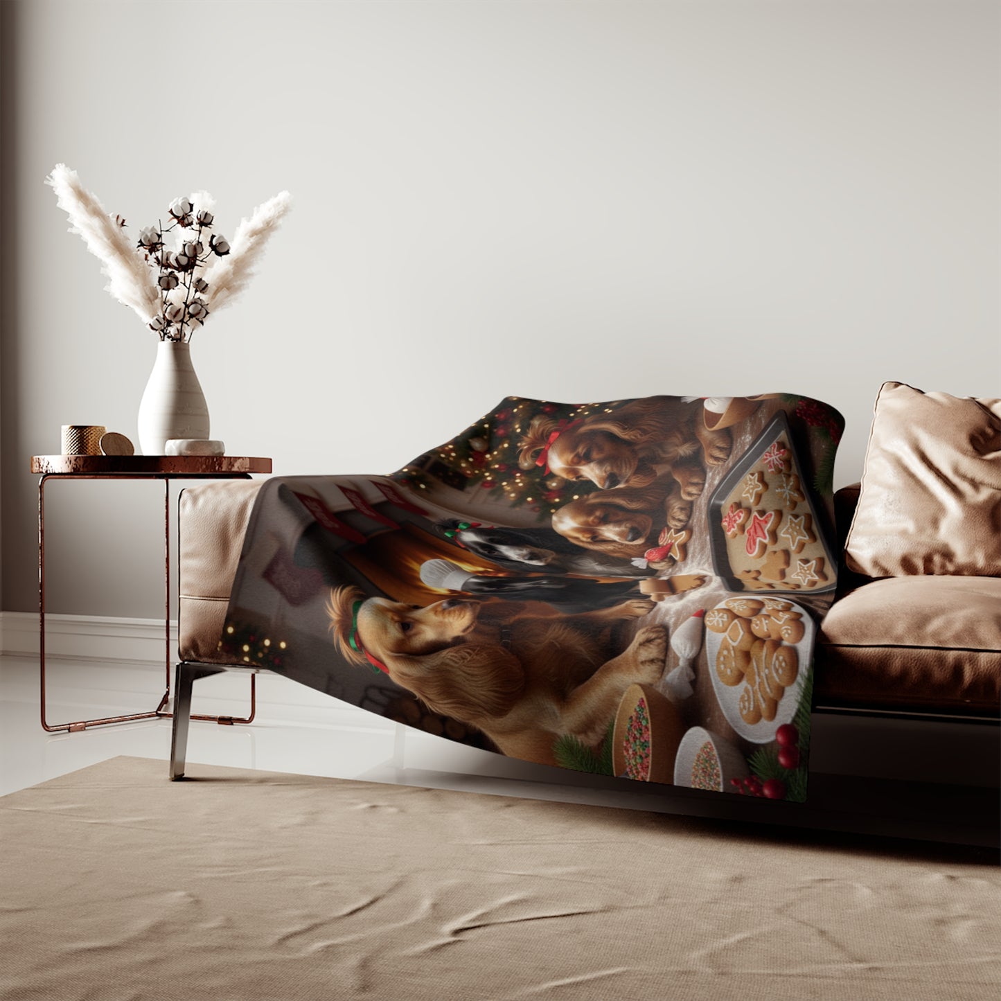 Baking Holiday Treats Blanket