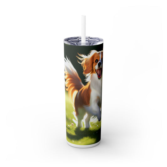Nederlandse Kooikerhondje Tumbler with Straw, 20oz