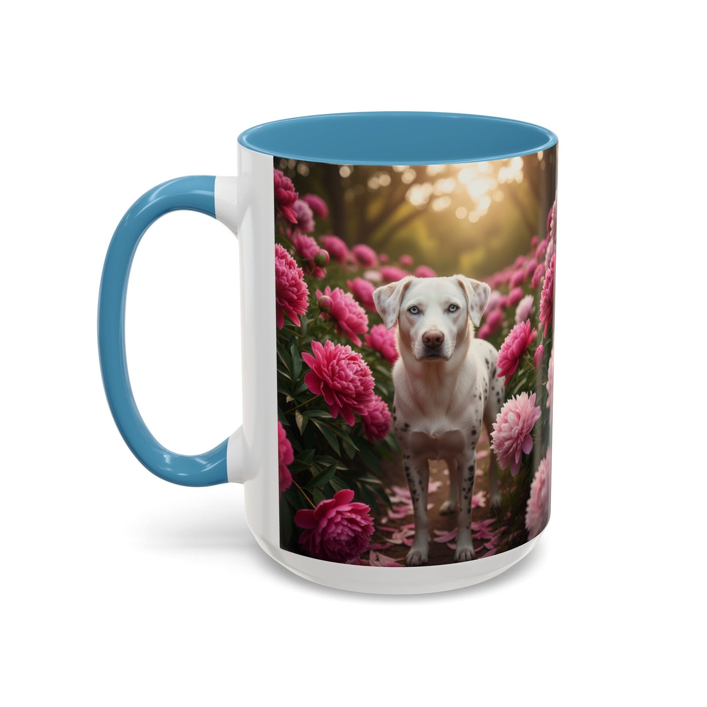 Catahoula Leopard Dog Accent Mug – Ceramic Coffee Cup