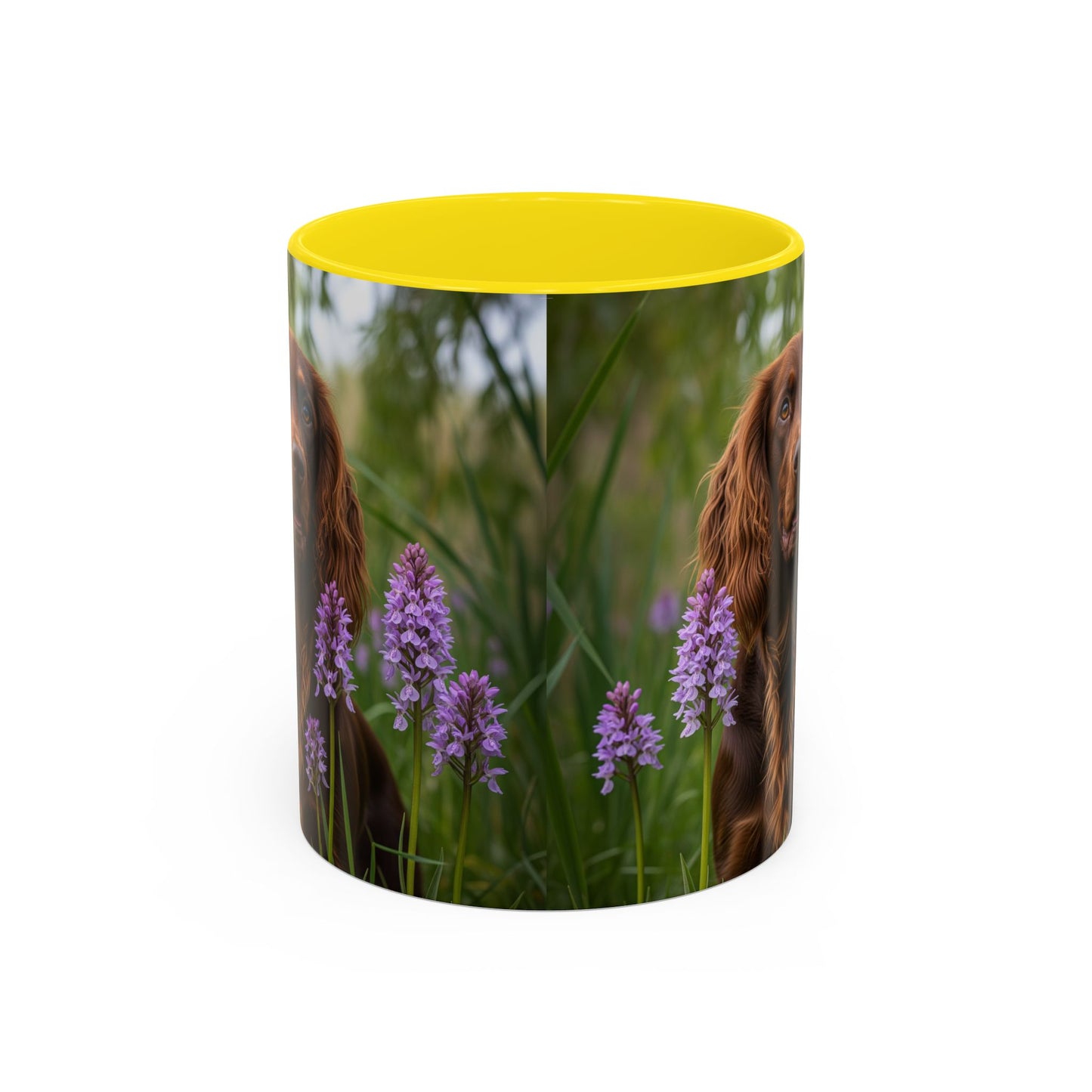 Mug à café à motif épagneul Pont-Audemer - Cadeau idéal pour les amoureux des chiens