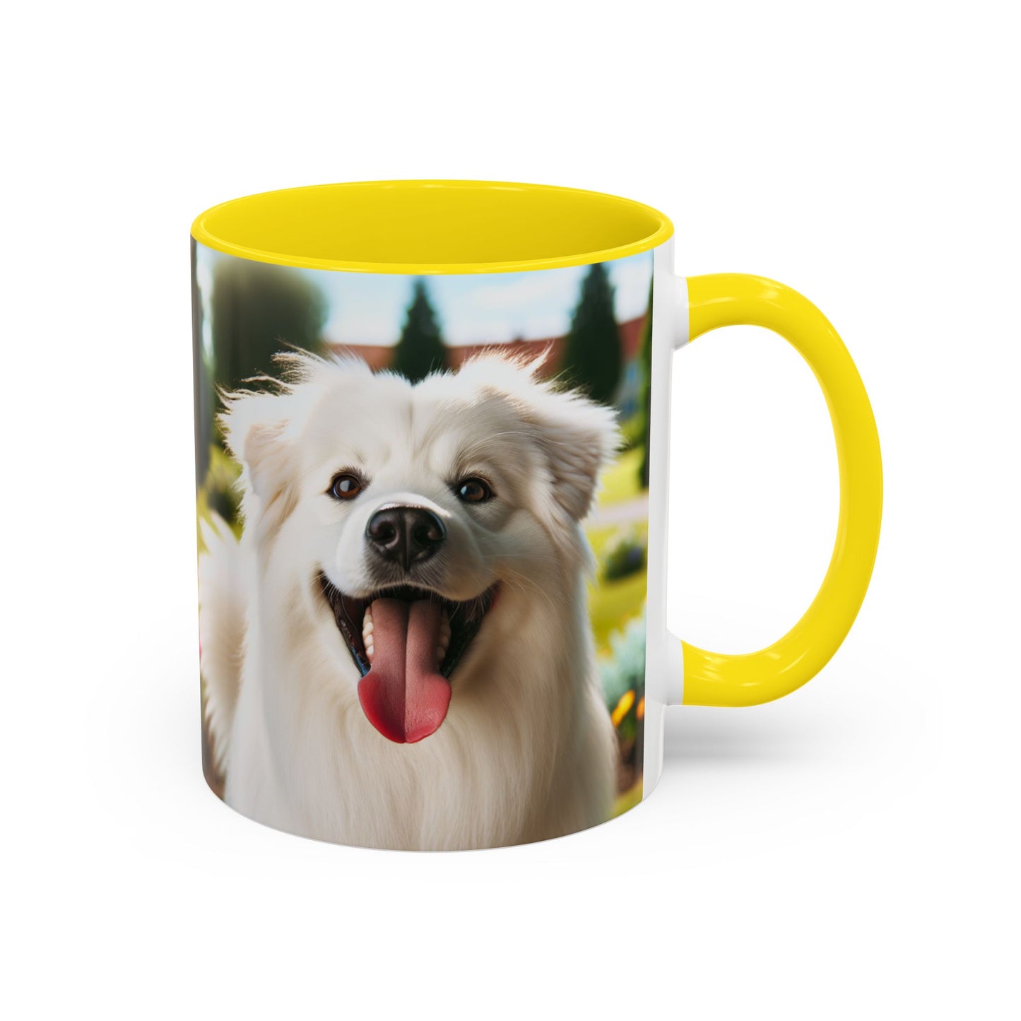 Taza de café con acento Slovensky Cuvac: el regalo perfecto para los amantes de los perros