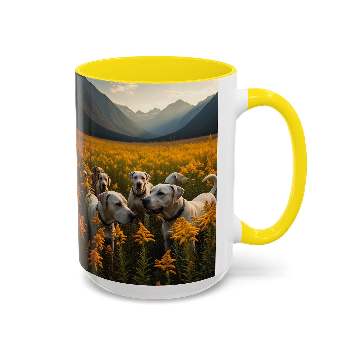 Taza de café con detalles de Mountain Cur: el regalo perfecto para los amantes de los perros