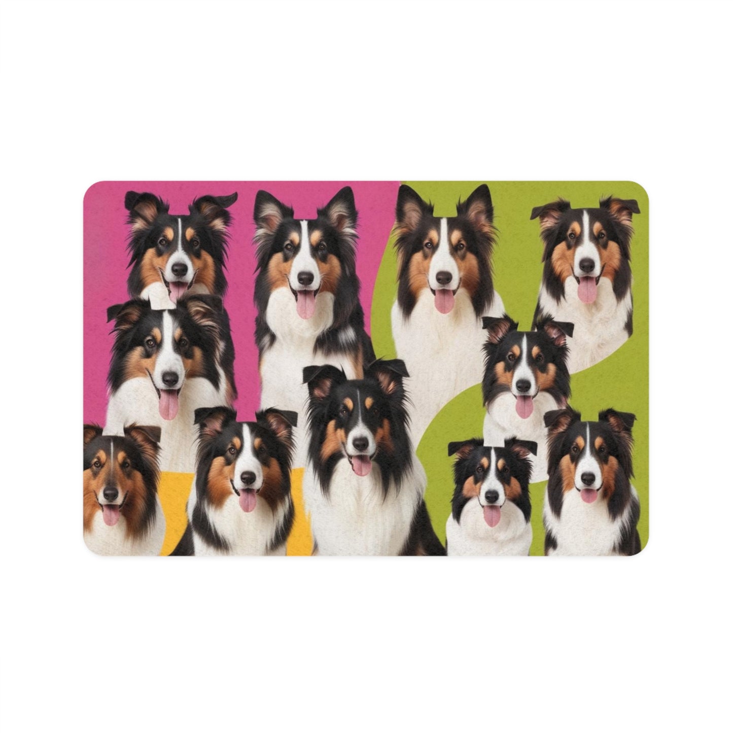 Pet Food Mat (12x18) - Collies