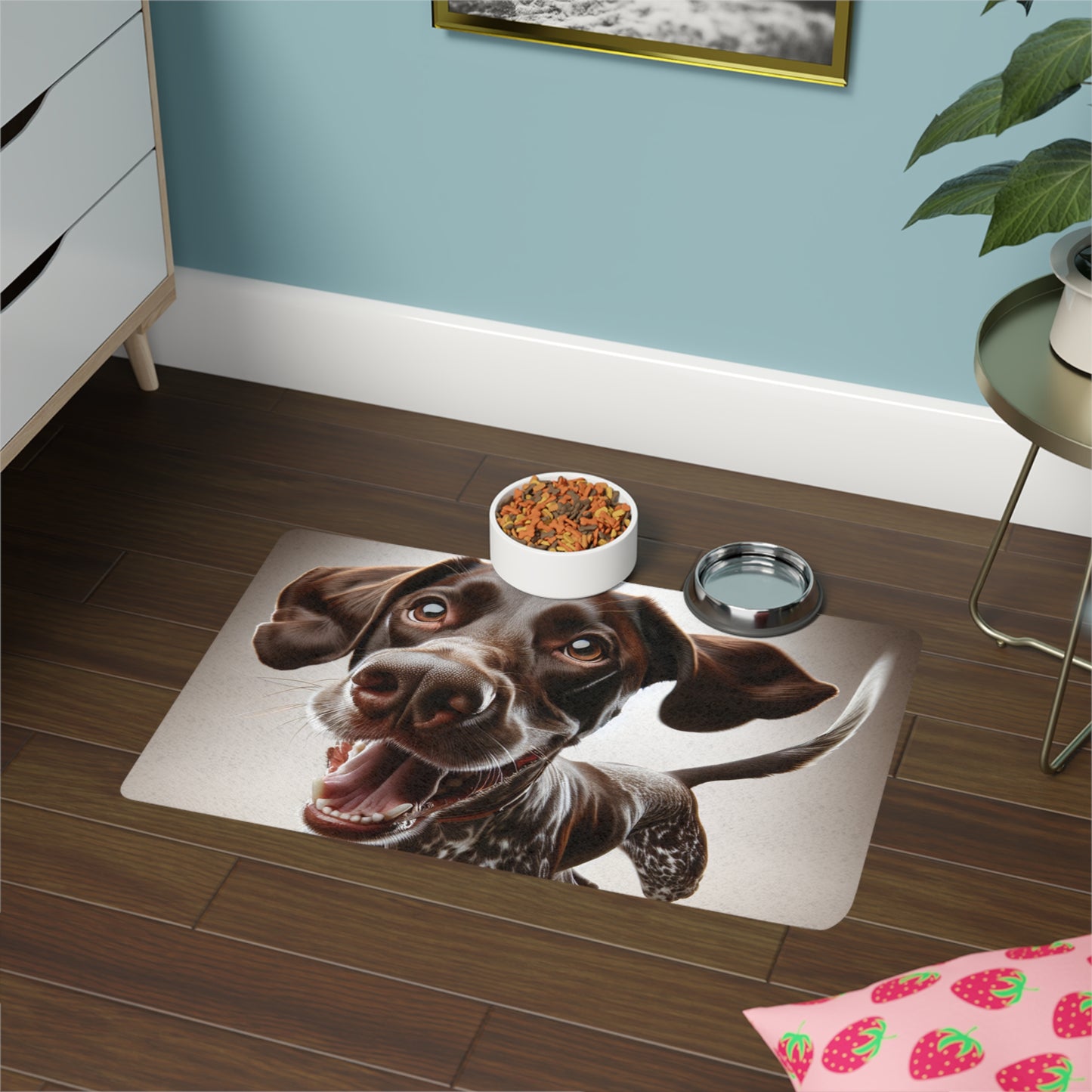 Pet Food Mat (12x18) - German Shorthaired Pointer