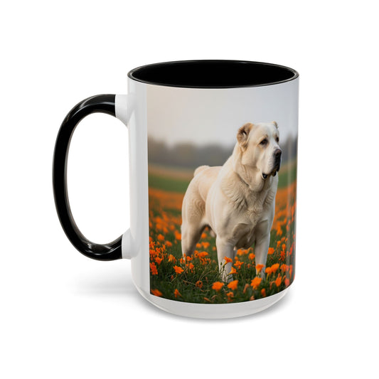 Central Asian Shepherd Dog Accent Coffee Mug - Perfect Gift for Dog Lovers