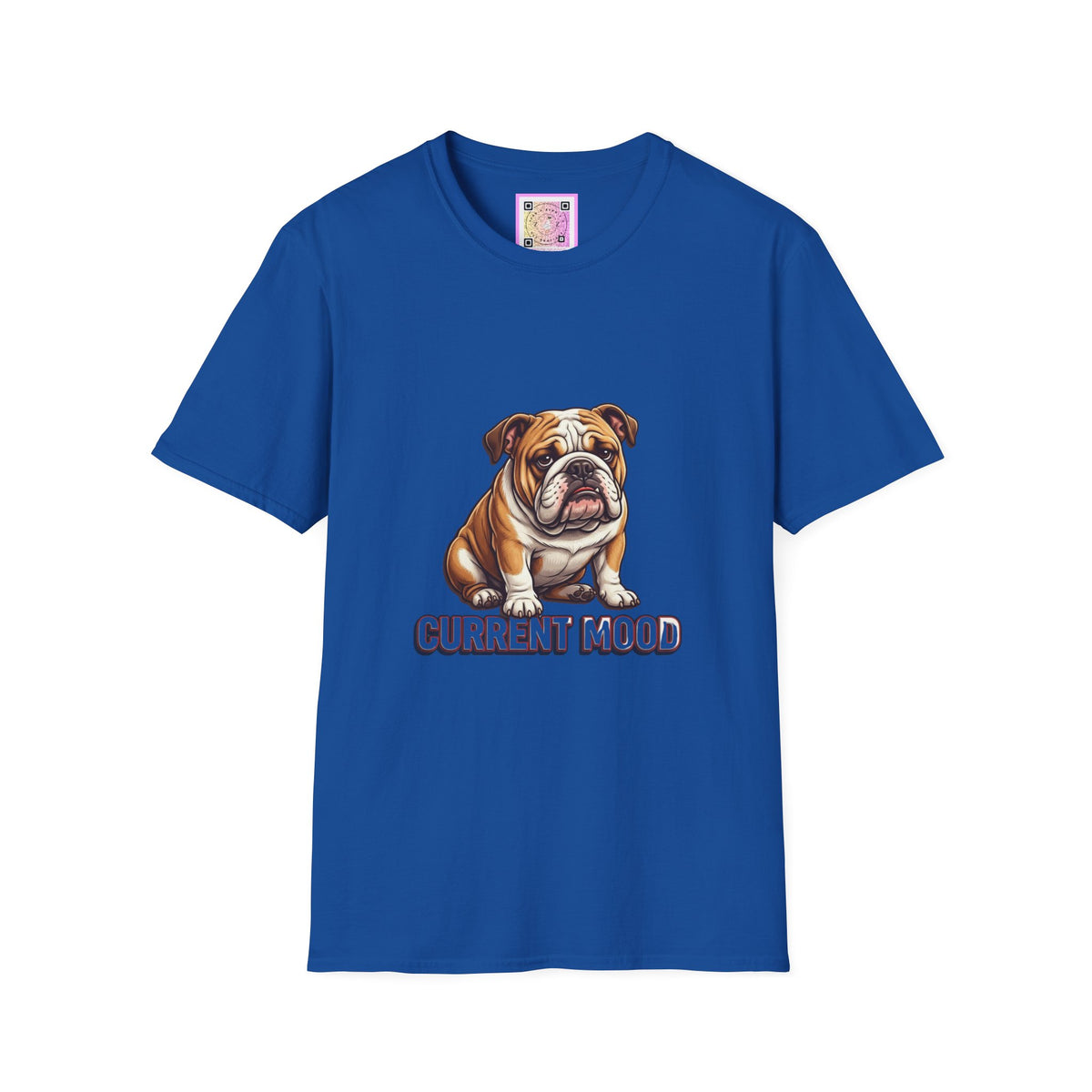 English Bulldog Current Mood Tee Shirt